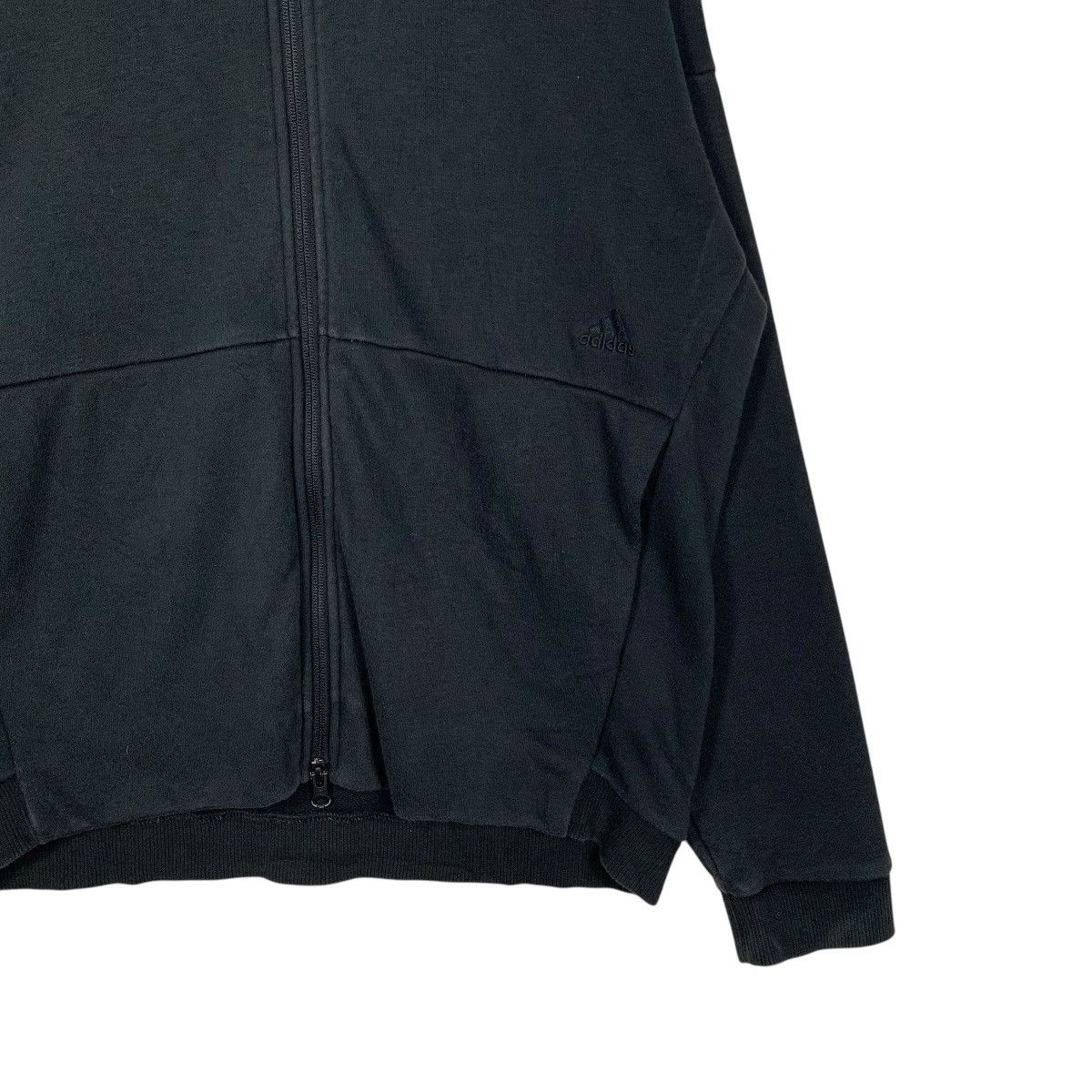 Adidas ADIDAS Big Logo Zipper Hoodies Sweatshirt #1787-C79 Size US L / EU 52-54 / 3 - 7 Thumbnail