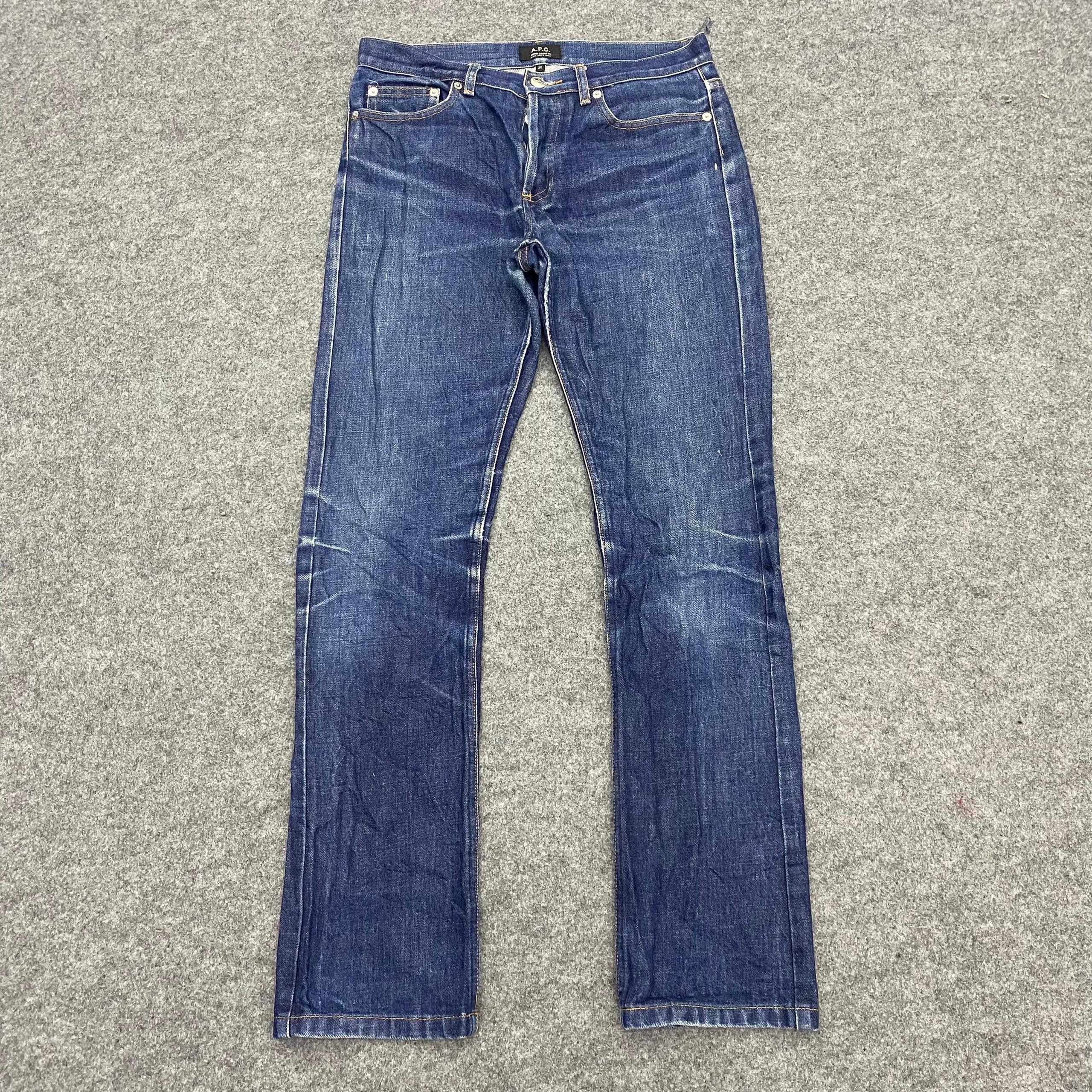 A.P.C. 💥Best Offer💥Vintage Apc Distressed Denim Size US 31 - 1 Thumbnail