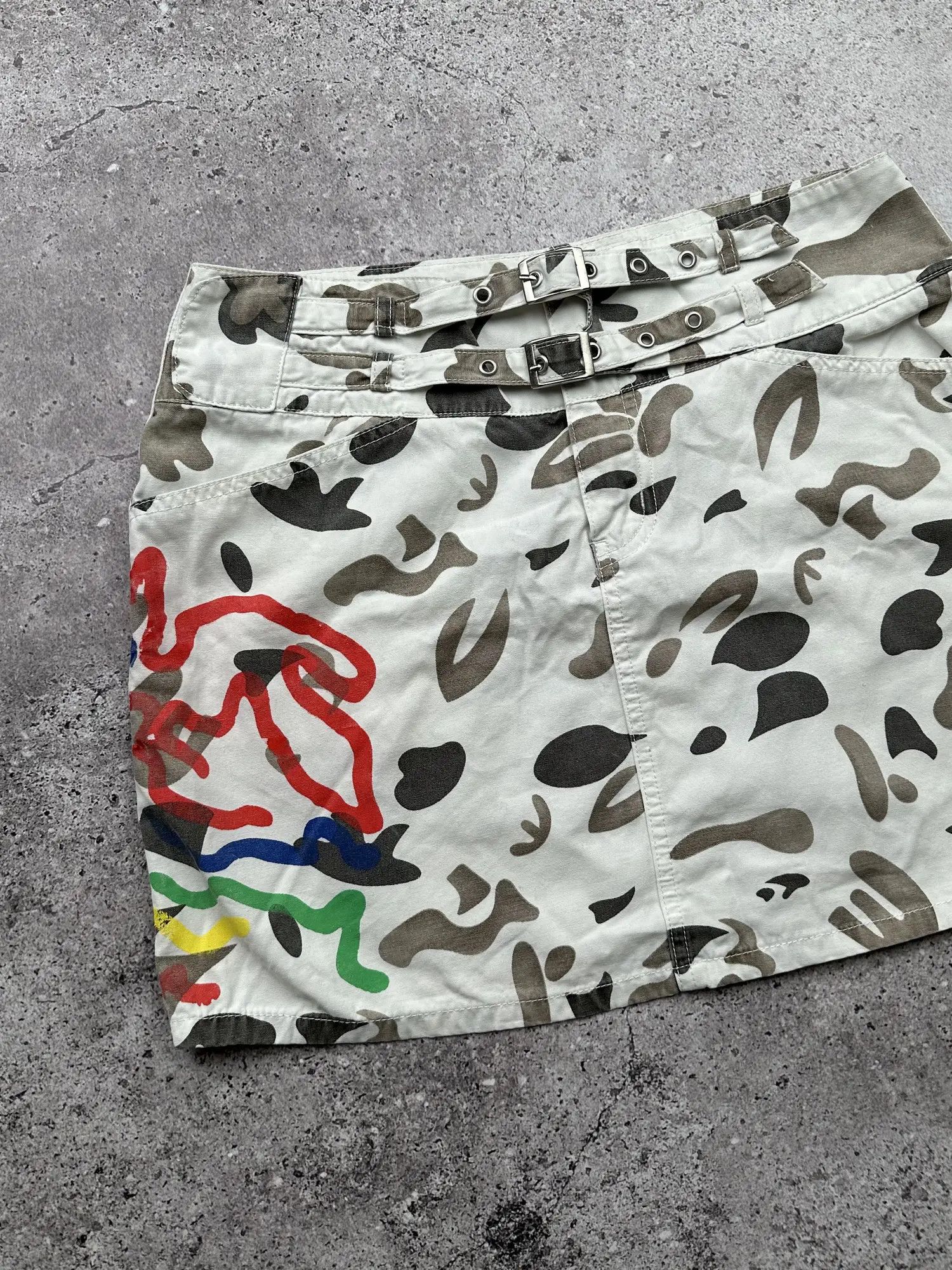 Japanese Brand Vintage Mini Skirt C81(V579)(E8) Size 27" / US 4 / IT 40 - 2 Thumbnail