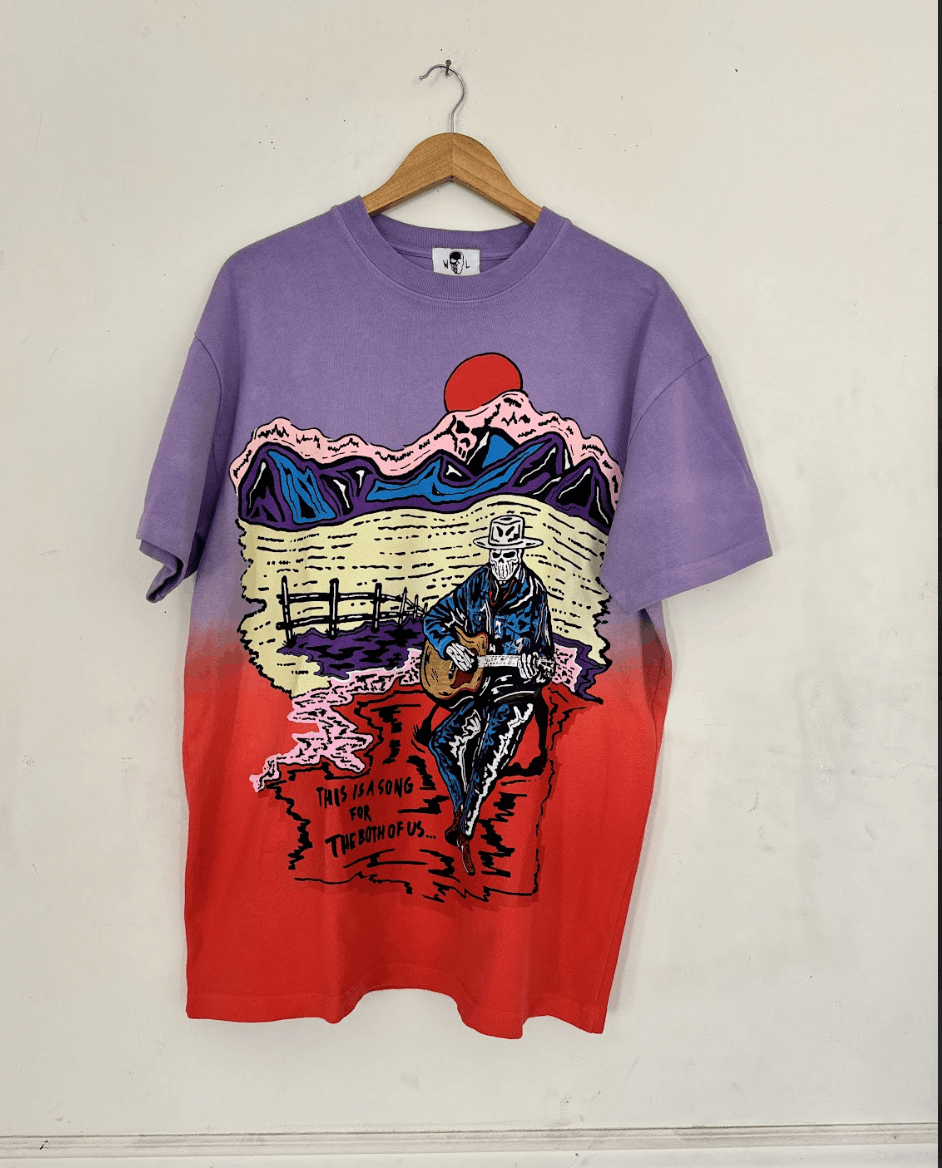 Warren Lotas Warren Lotas "The Singer" Ombre T-Shirt REAPER Size US L / EU 52-54 / 3 - 2 Thumbnail