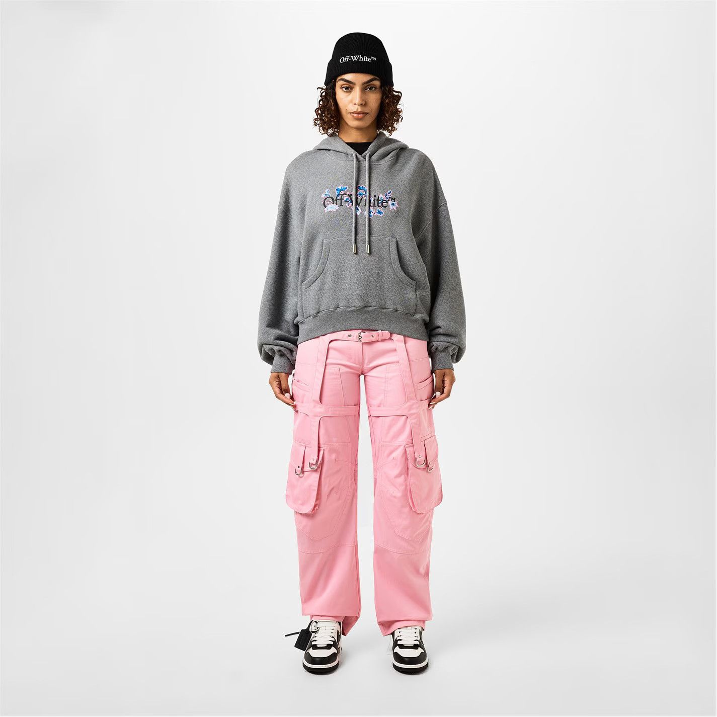 Off-White o1g2r1mq1224 Hoodie in Grey Size M / US 6-8 / IT 42-44 - 6 Thumbnail