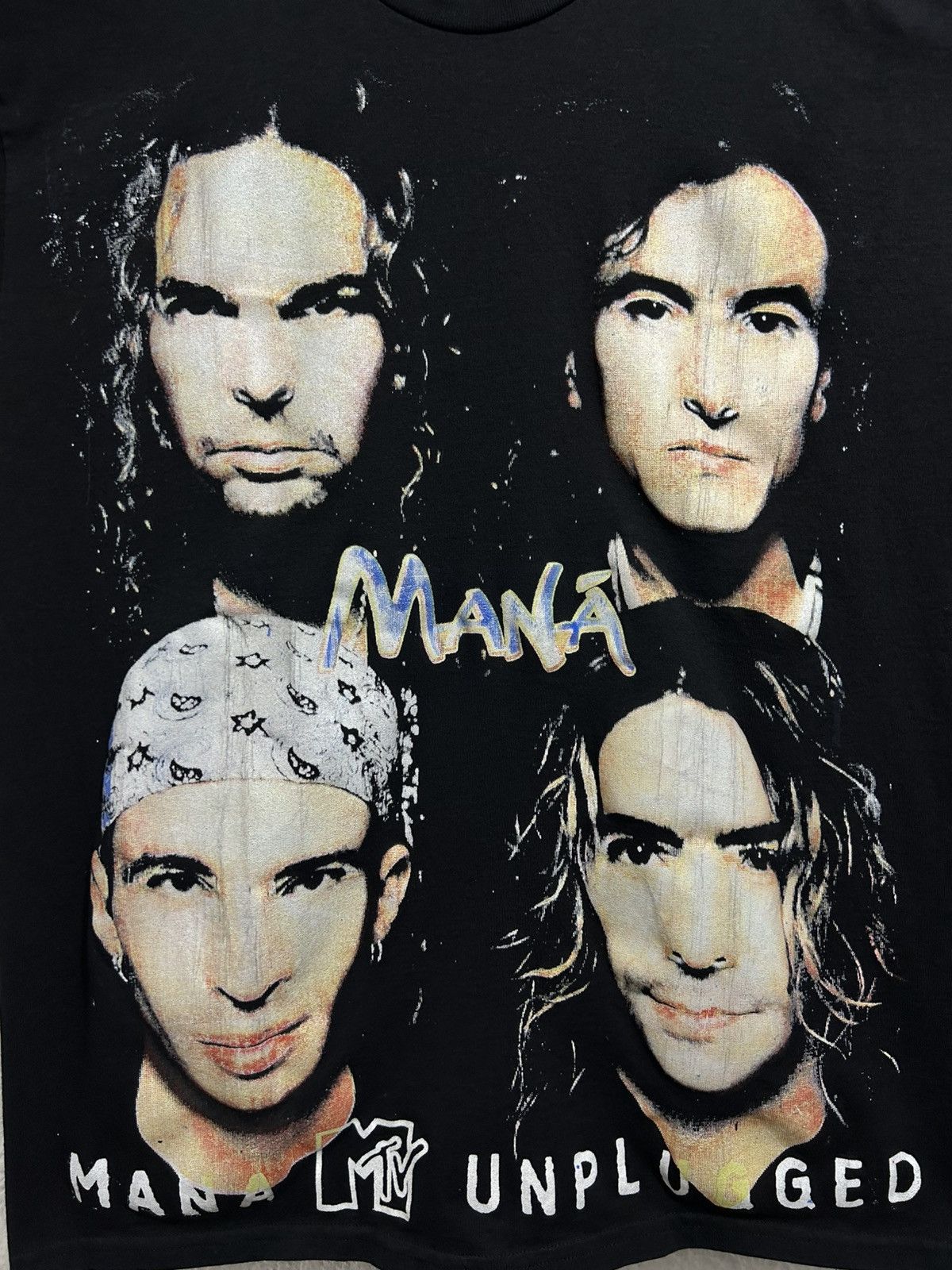 Mexicana MANA MTV UNPLUGGED VINTAGE SHIRT 1999 Size US XL / EU 56 / 4 - 2 Thumbnail