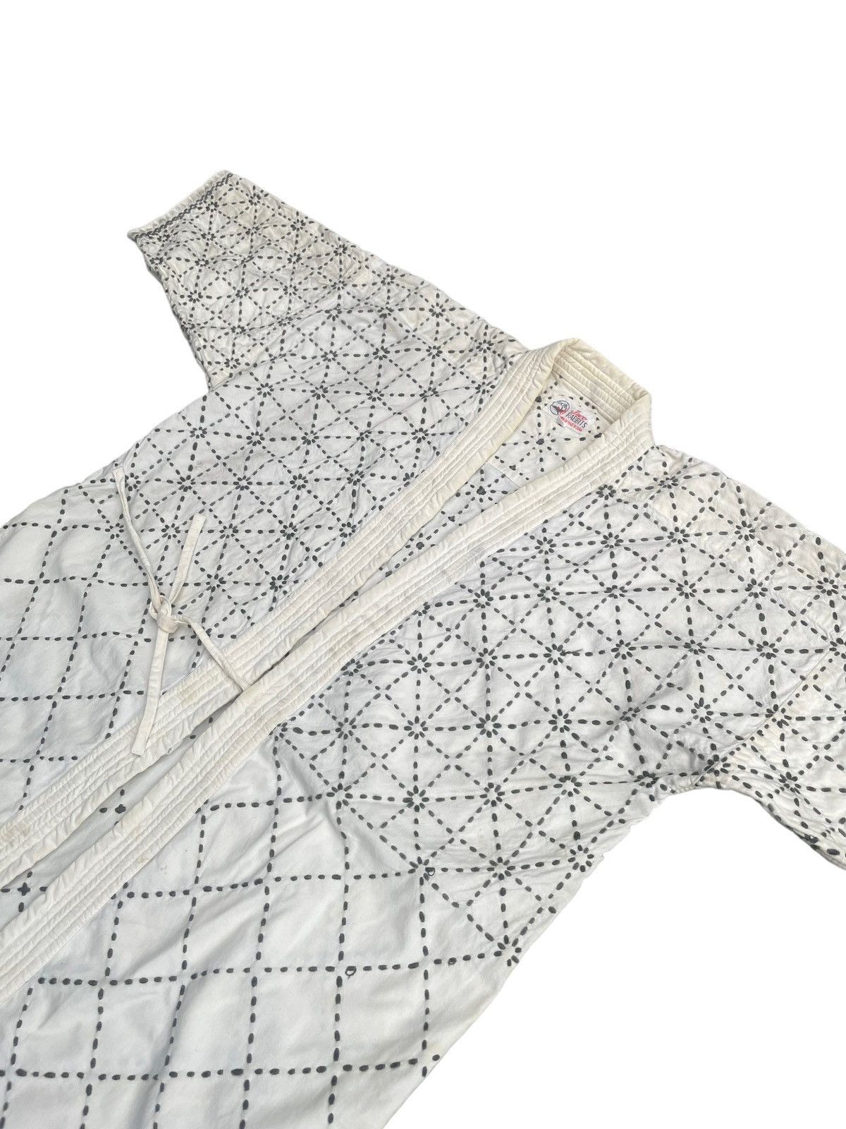 Japanese Brand Vintage Two Rabbits Sashiko Kimono Size US M / EU 48-50 / 2 - 2 Thumbnail