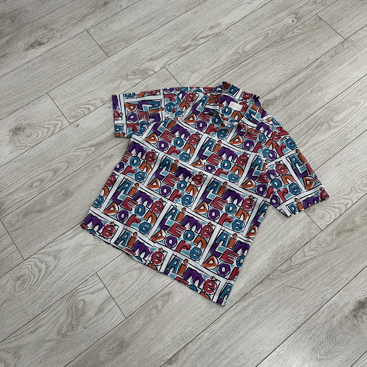 Aime Leon Dore Aime Leon Dore ss19 Crayon Print Hawaiian Shirt Size US S / EU 44-46 / 1 - 13 Thumbnail