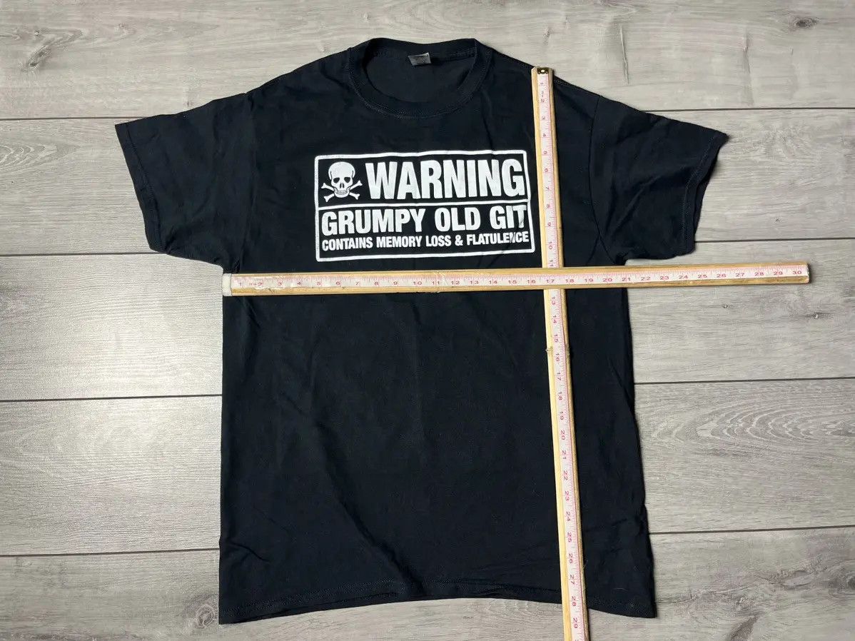 Band Tees Warning grumpy old git Tshirt humor size Large Size US L / EU 52-54 / 3 - 5 Thumbnail