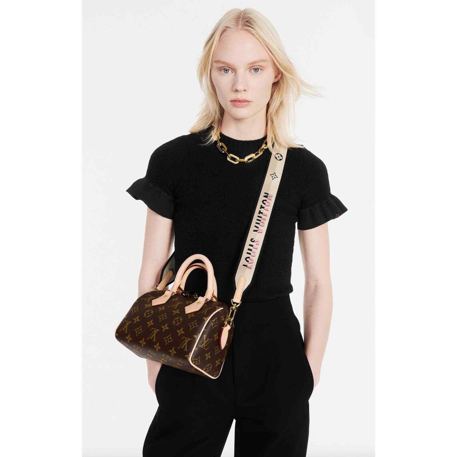 Louis Vuitton Louis Vuitton Speedy Top Handle Crossbody Shoulder Bag Size ONE SIZE - 3 Thumbnail