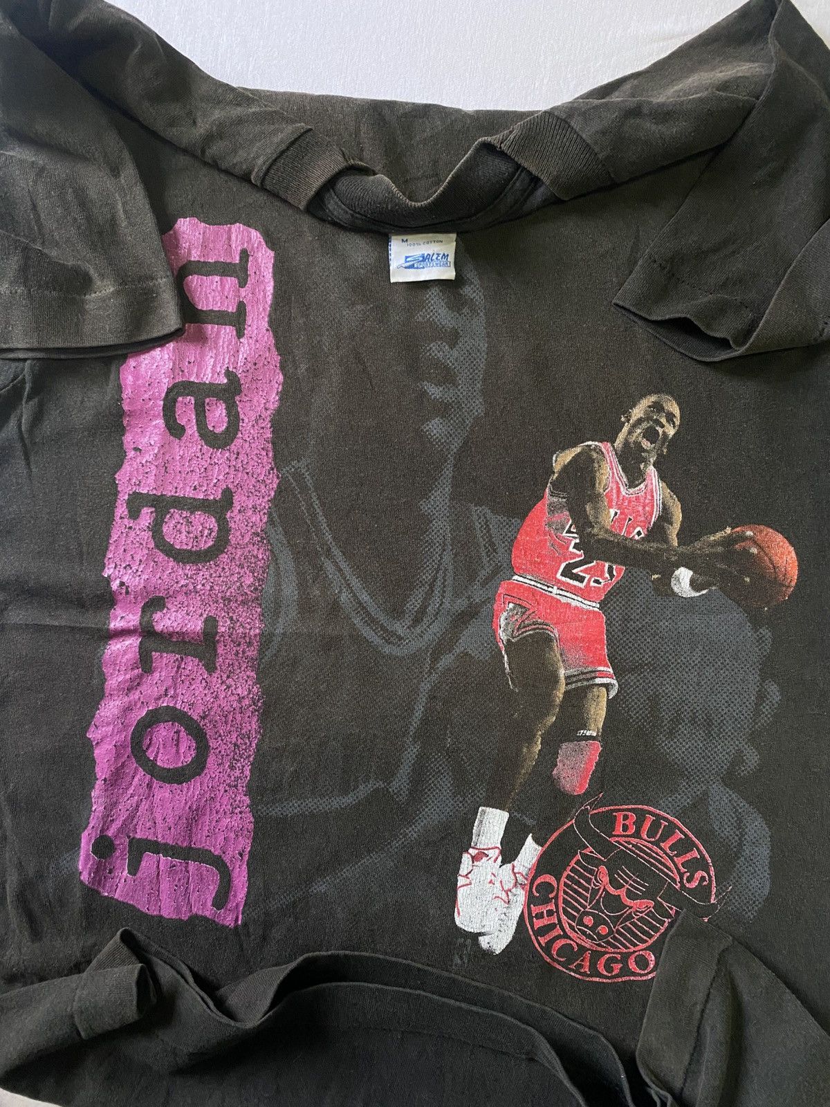 Jordan Brand Vintage Michael Jordan Chicago Bulls Salem NBA T-Shirt Size US M / EU 48-50 / 2 - 1 Thumbnail