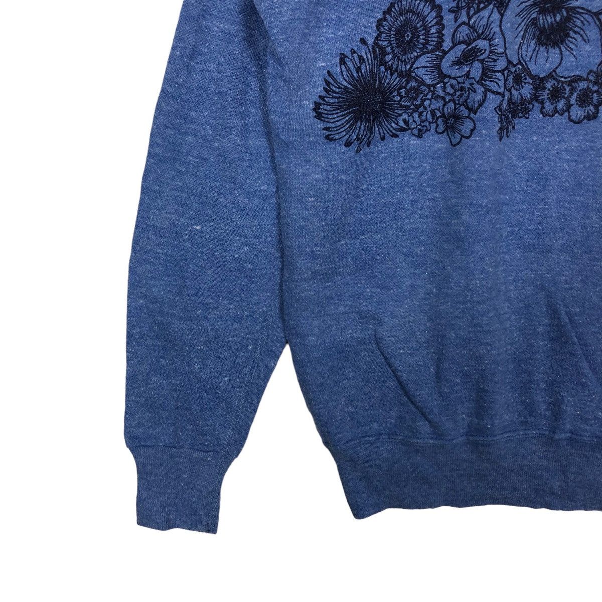 Japanese Brand 🔥90’s Vintage Sweatshirt Floral Flower Big Logo Size US M / EU 48-50 / 2 - 4 Thumbnail