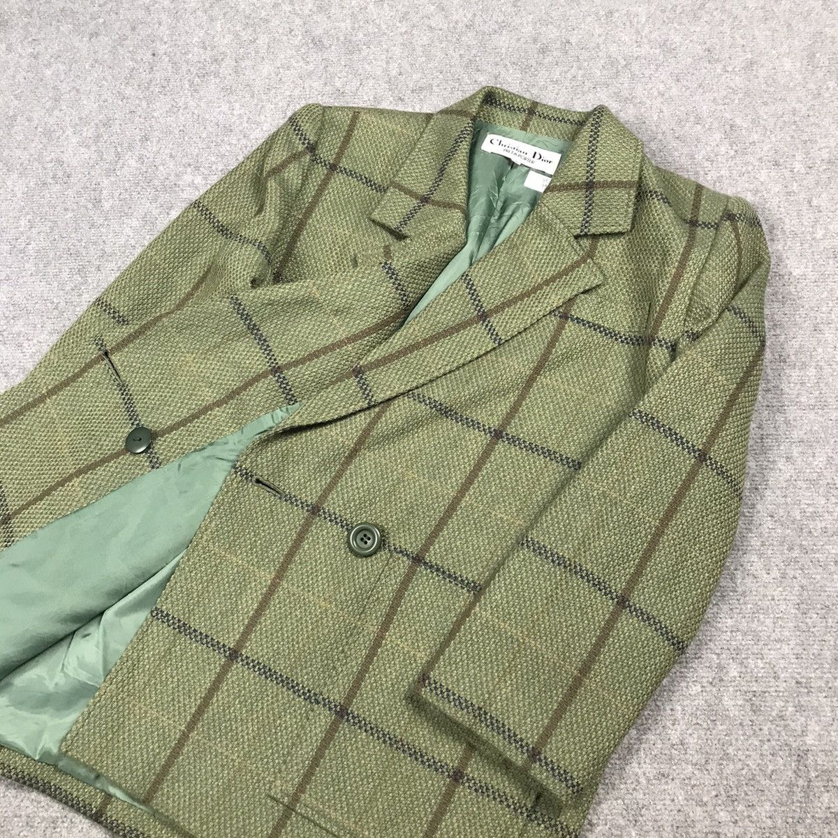 Christian Dior Monsieur × Vintage CHRISTIAN DIOR DOUBLE BREASTED COAT JACKET Size US M / EU 48-50 / 2 - 8 Thumbnail