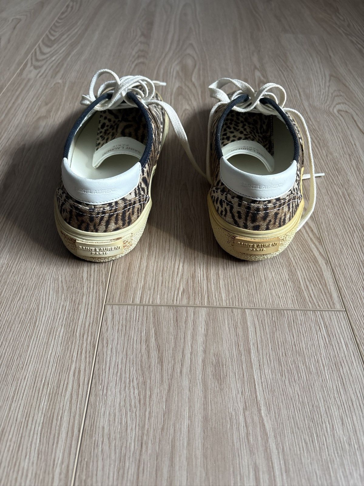 Saint Laurent Paris Saint Laurent Paris Leopard print sneakers Size US 7 / EU 40 - 4 Thumbnail