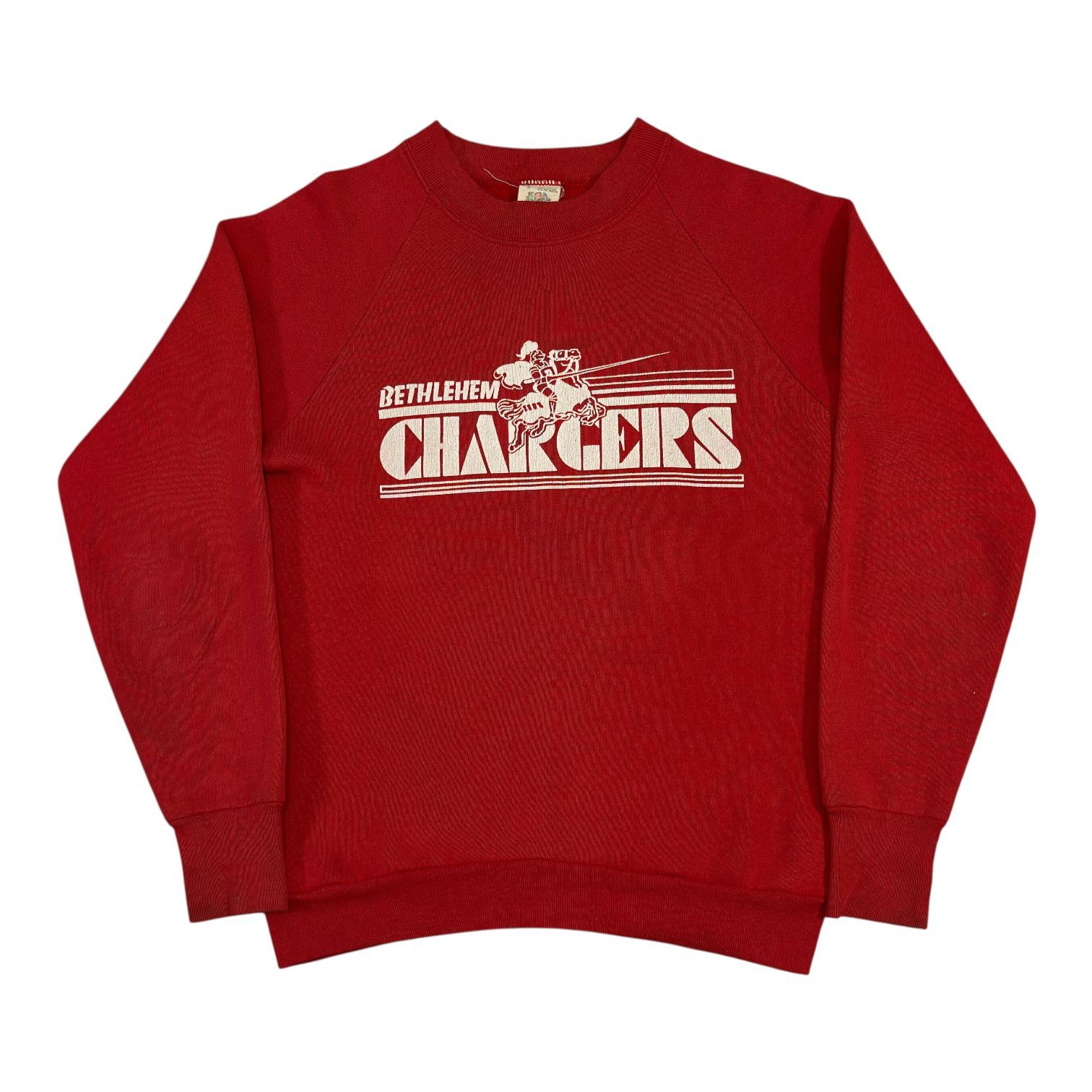 Fruit Of The Loom Vintage 80's FOTL Sportwear Bethlehem Chargers Sweatshirt Size US S / EU 44-46 / 1 - 1 Thumbnail