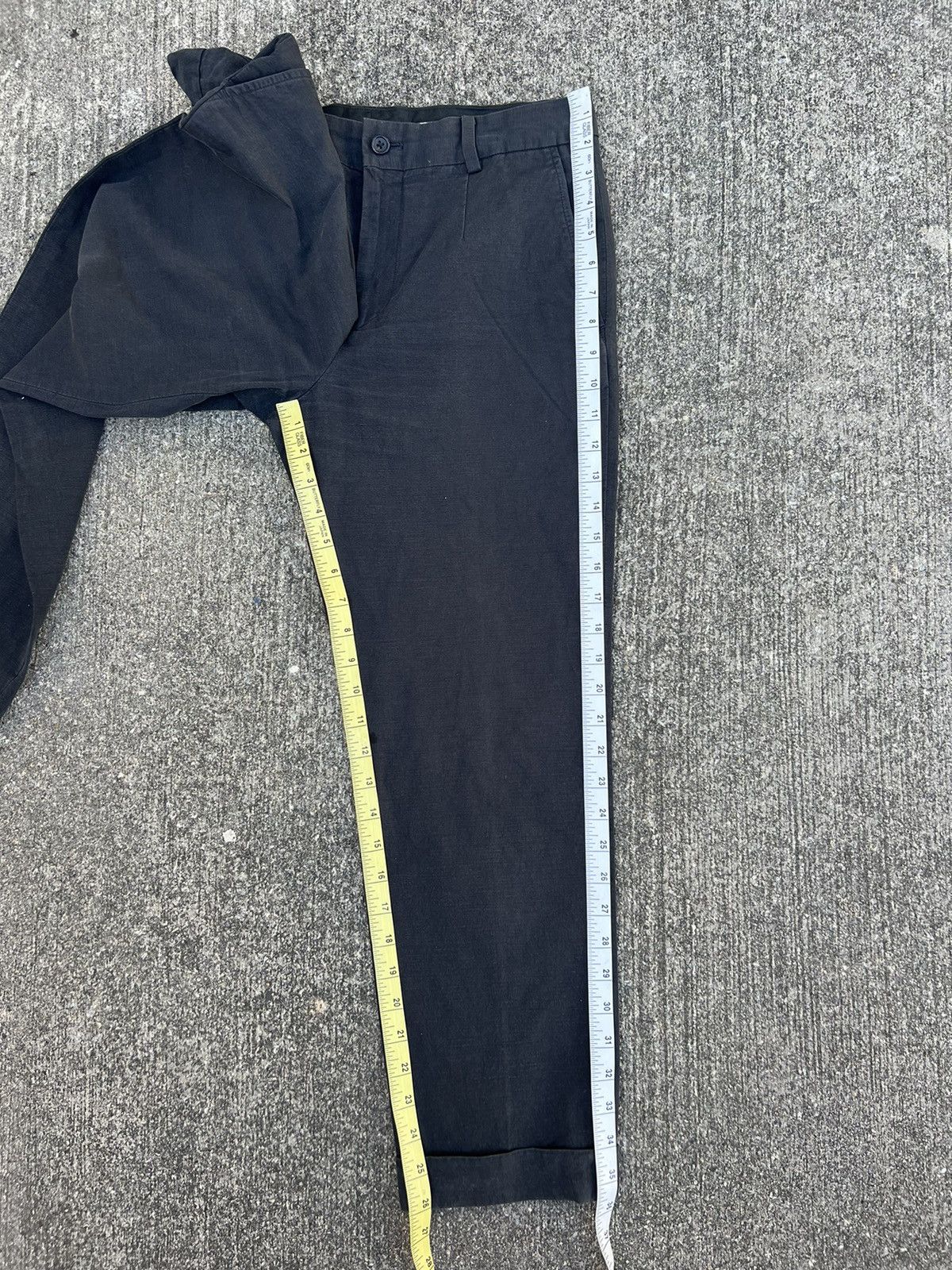 Margaret Howell Vintage Margaret Howell Faded Black Cropped Chinos Pant Size US 30 / EU 46 - 5 Thumbnail