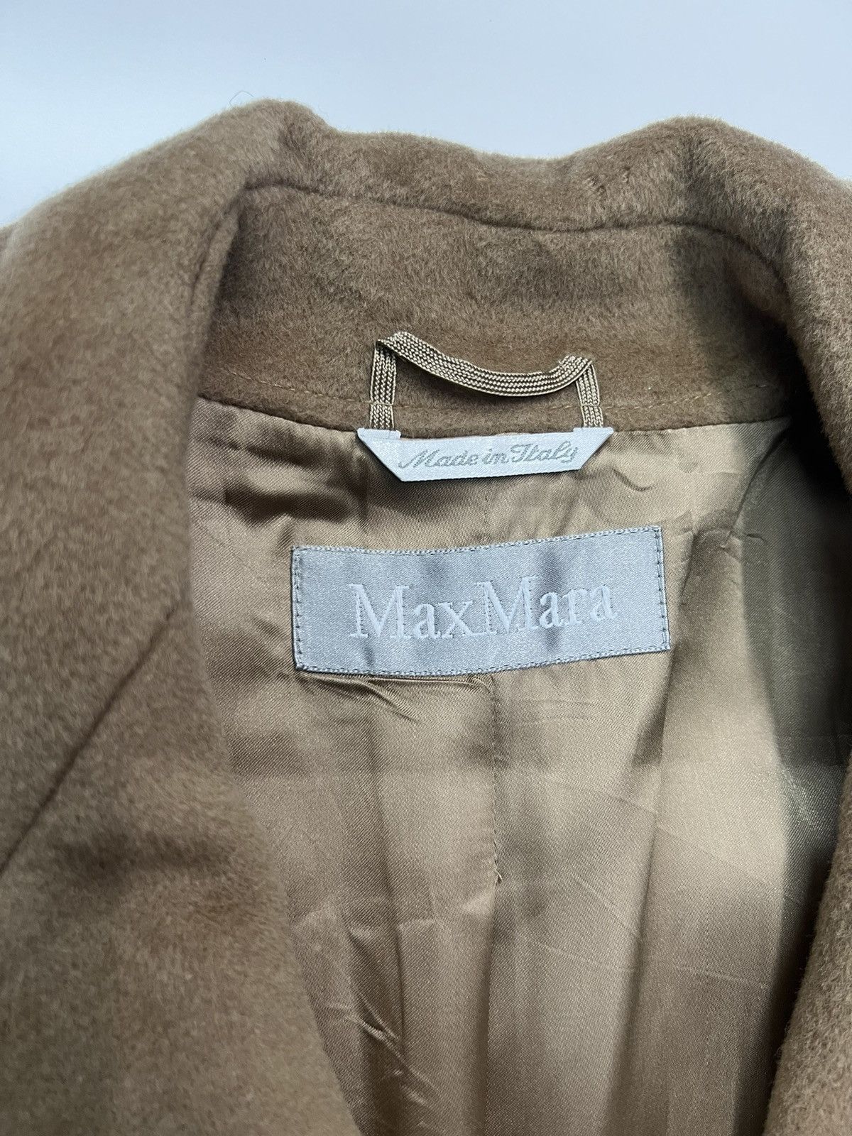 Max Mara 🔥MAXMARA DOUBLE BREAST COAT WITH BELT Size S / US 4 / IT 40 - 6 Thumbnail