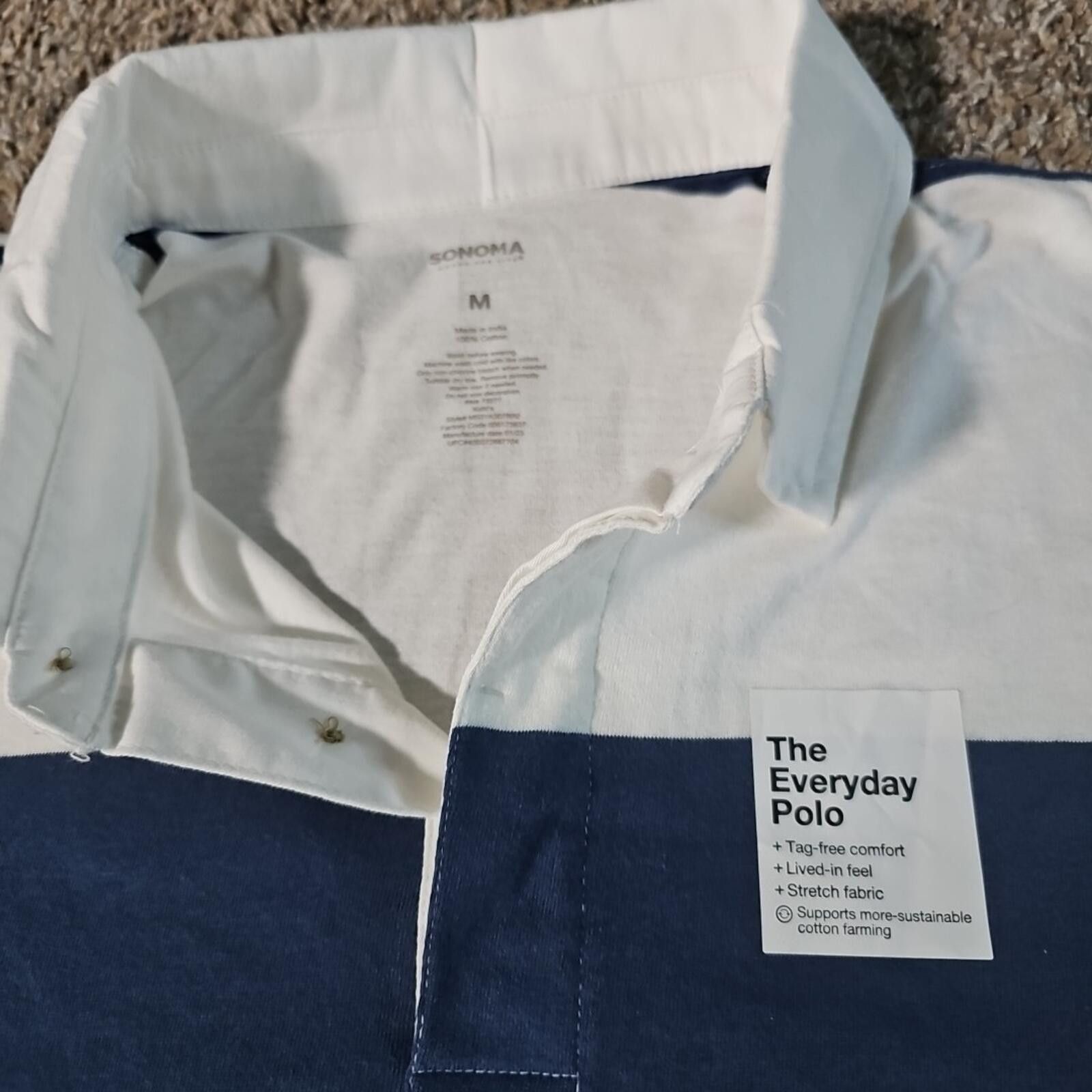 Sonoma Sonoma Everyday Polo M NWT Size US M / EU 48-50 / 2 - 3 Thumbnail