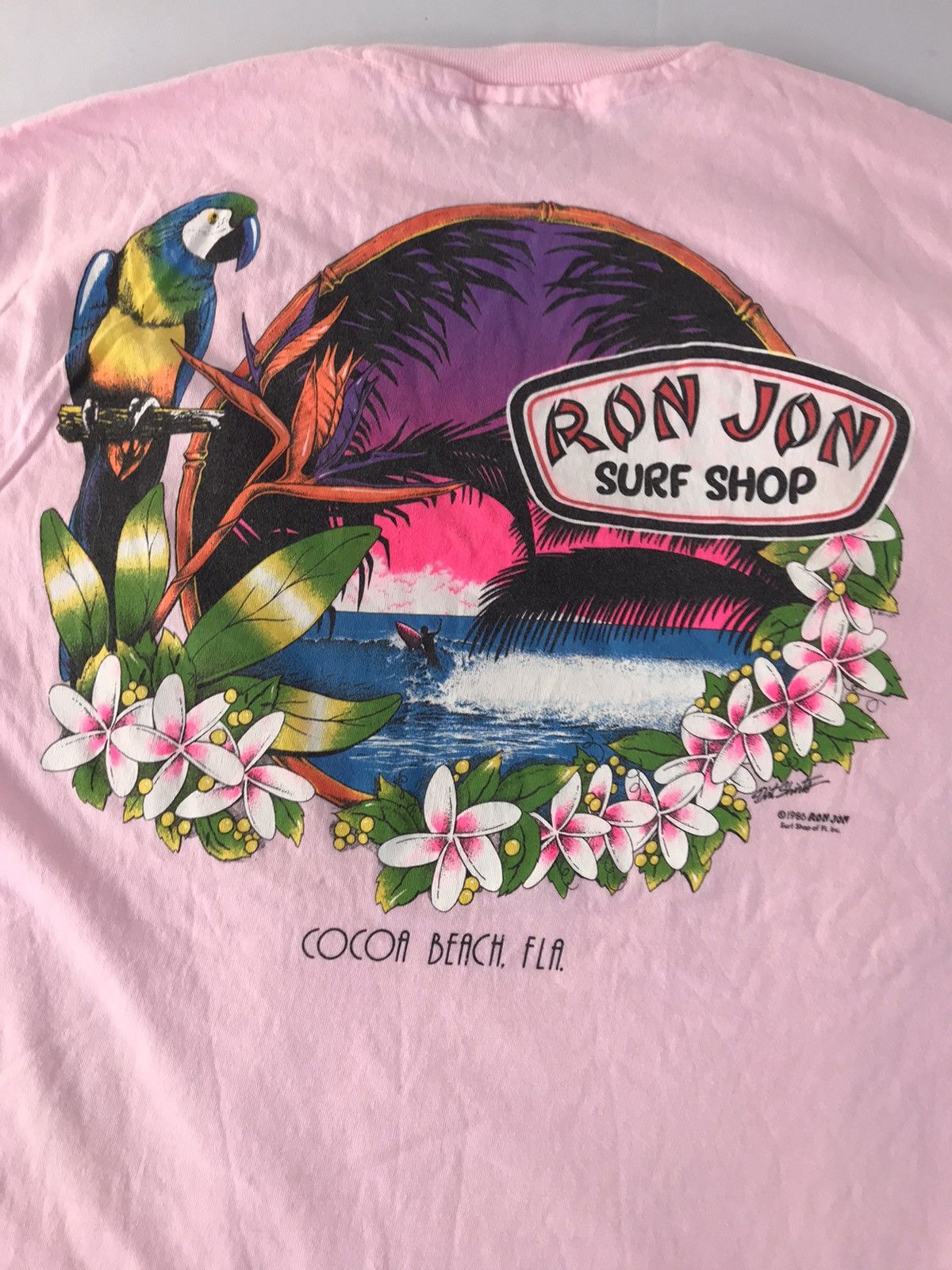 Ron Jon Surf Shop 1986 Ron Jon Surf Shop Cocoa Beach Hawaii Single Pocket Size US L / EU 52-54 / 3 - 4 Thumbnail