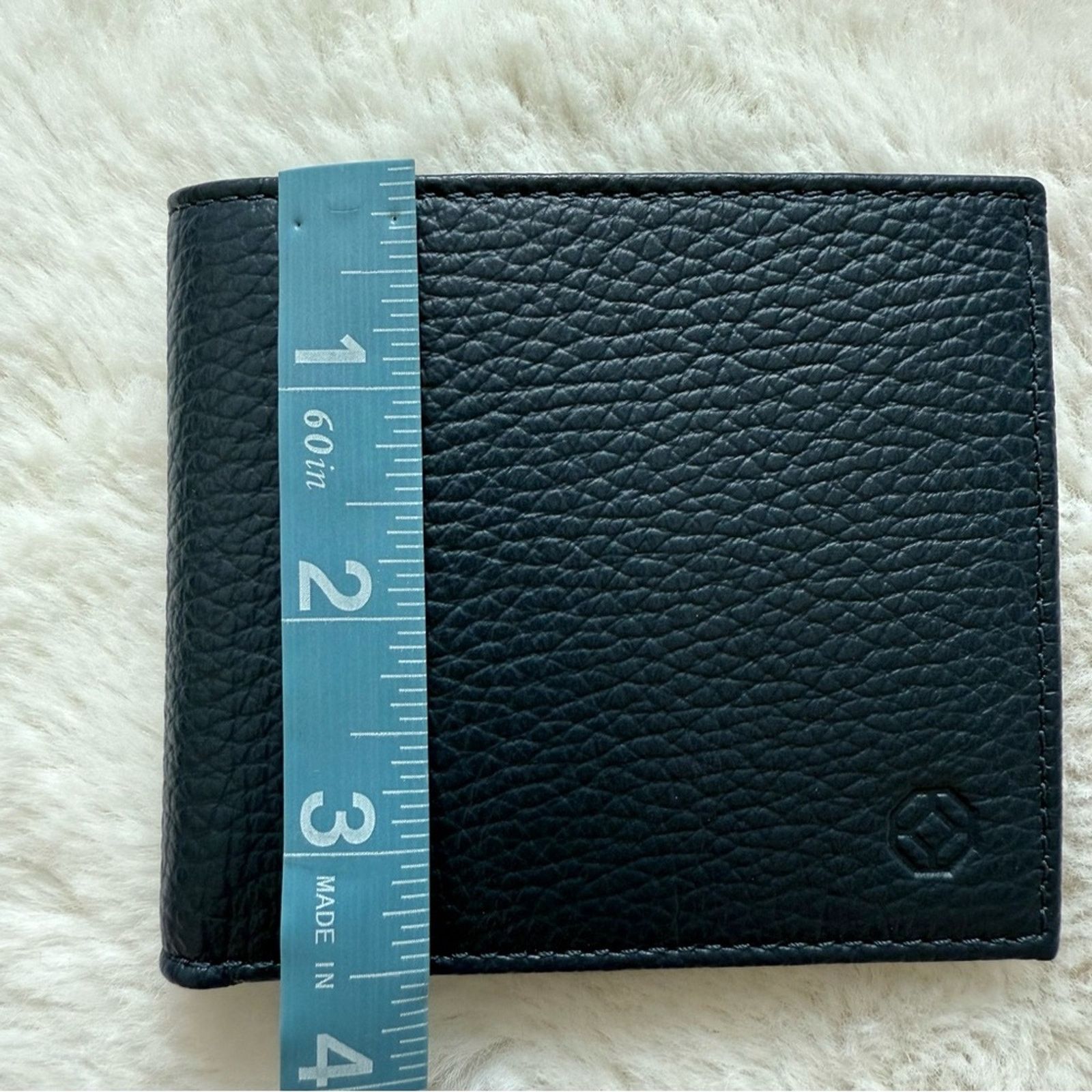 Other NEW!!! Montegrappa men navy leather wallet Retail 450$ Size ONE SIZE - 4 Thumbnail