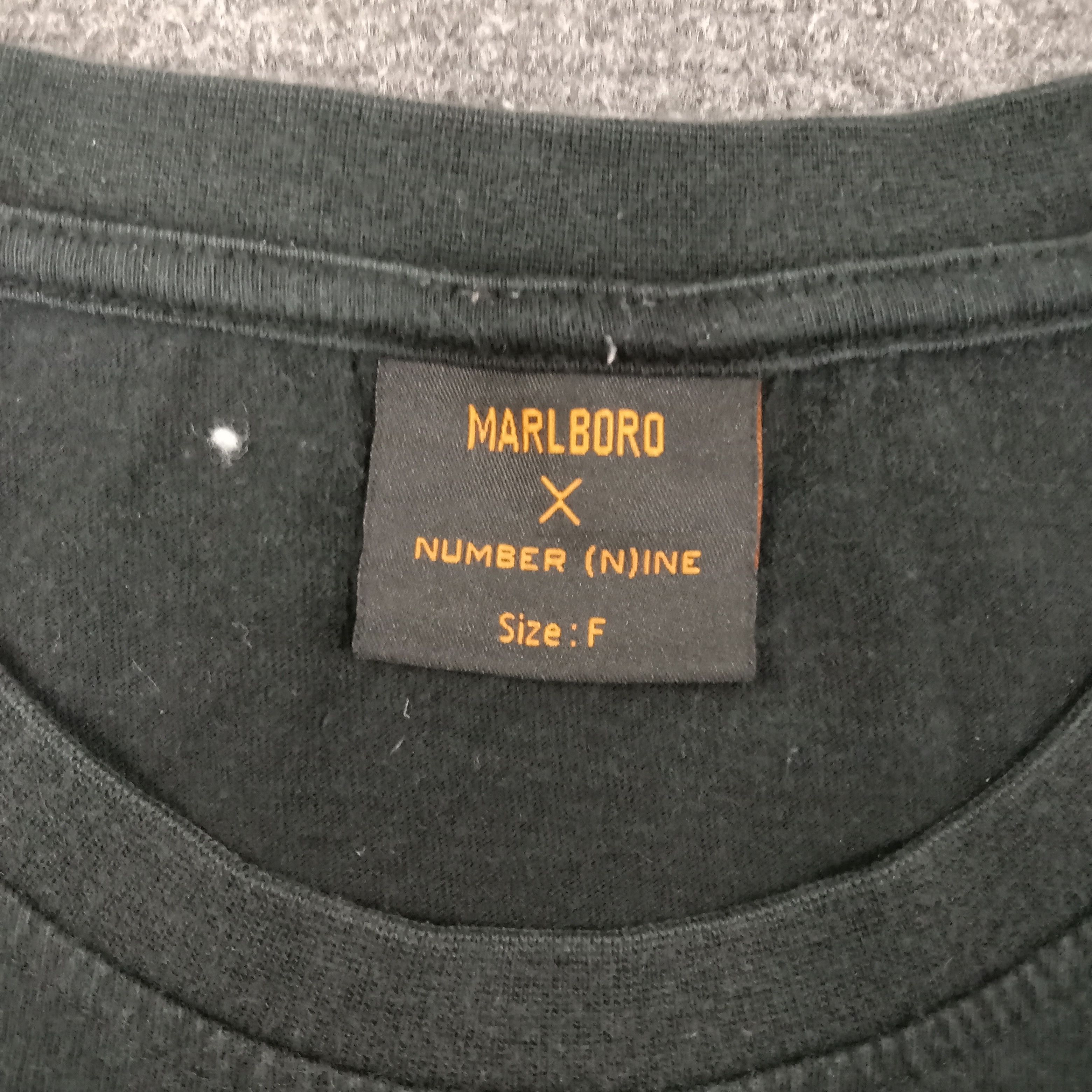 Number (N)ine Marlboro x Number Nine Japanese Brand Tshirt C249N40 Size US L / EU 52-54 / 3 - 3 Thumbnail