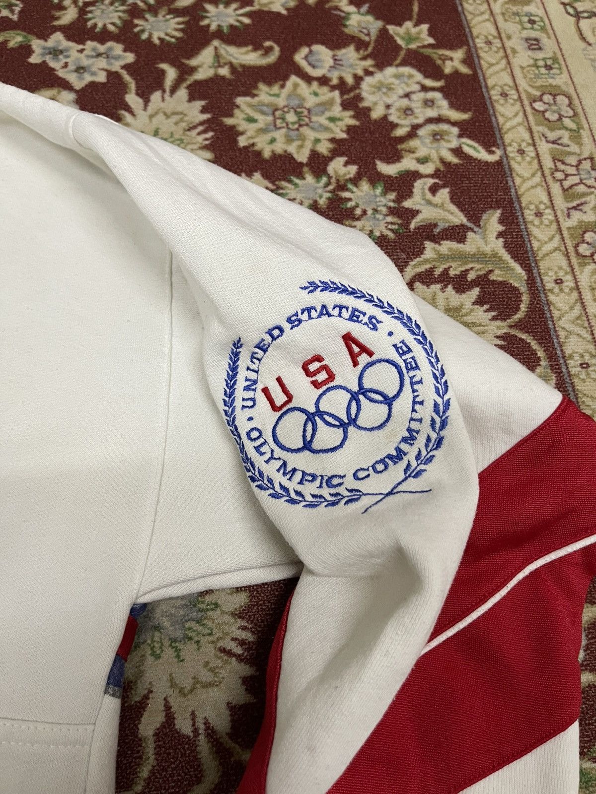 Adidas VINTAGE 1980 ADIDAS LAKE PLACID OLYMPICS SWEATSHIRT OVP Size US XL / EU 56 / 4 - 7 Thumbnail