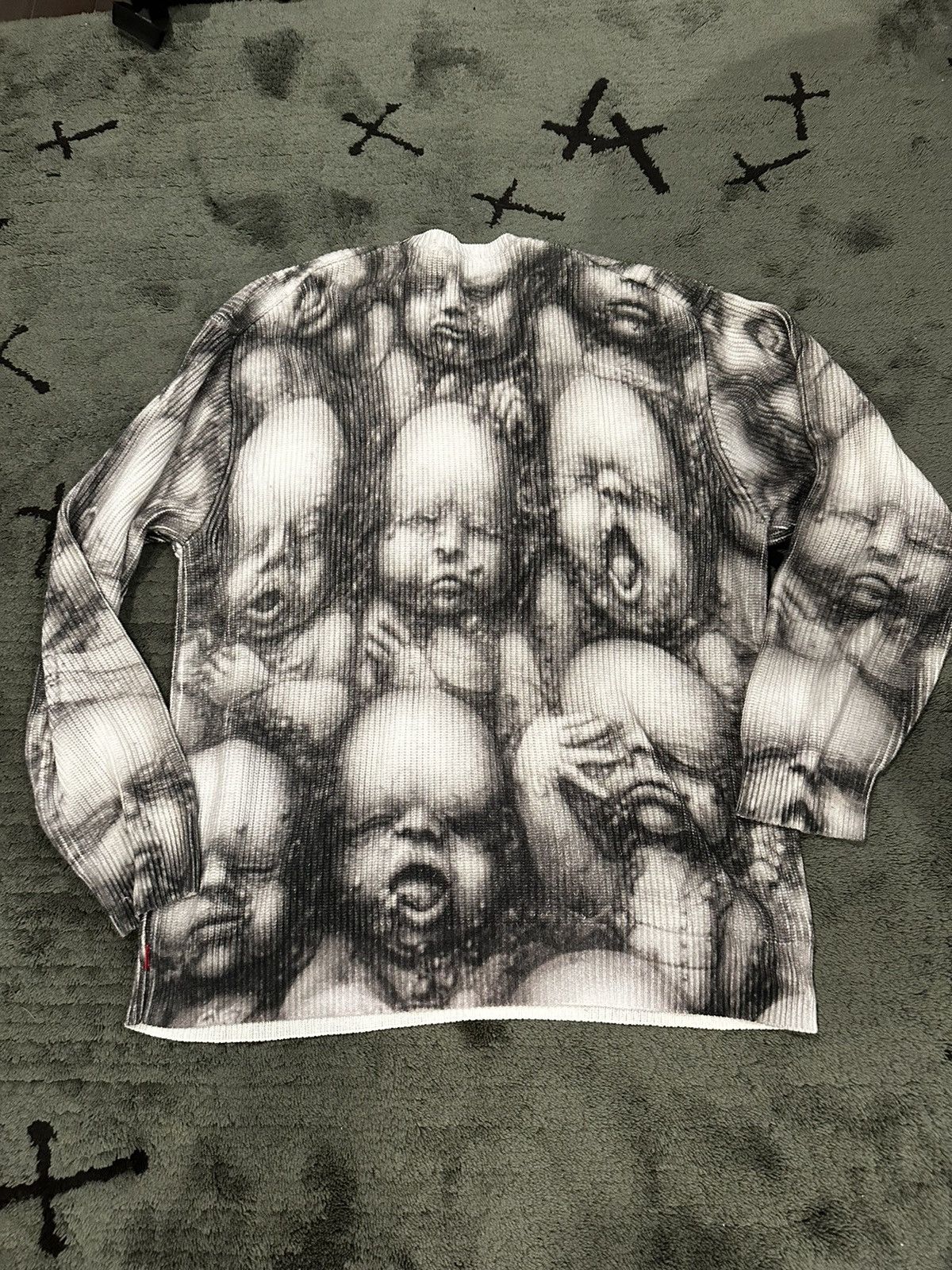 Supreme x HR Giger Baby Knit Sweater