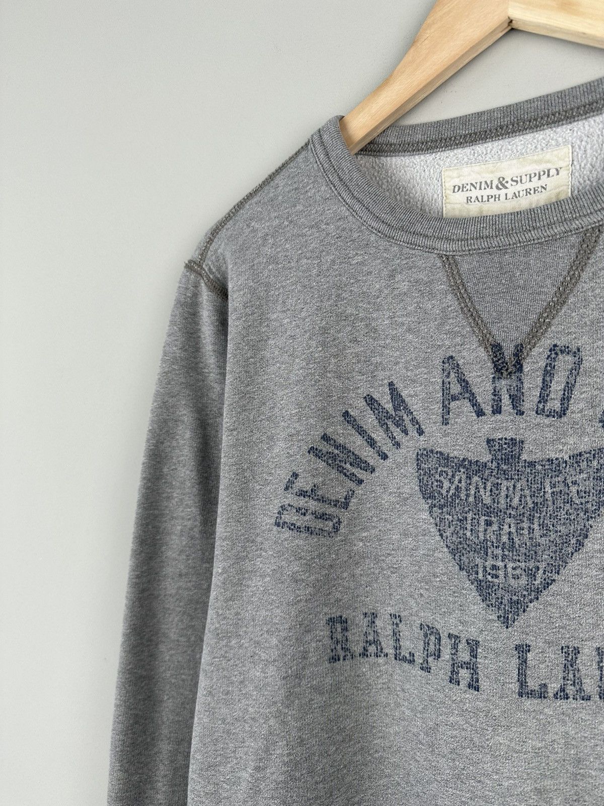 Denim & Supply Ralph Lauren × Polo Ralph Lauren Vintage Y2k Denim Supply Ralph Lauren Sweatshirt Size US S / EU 44-46 / 1 - 2 Thumbnail