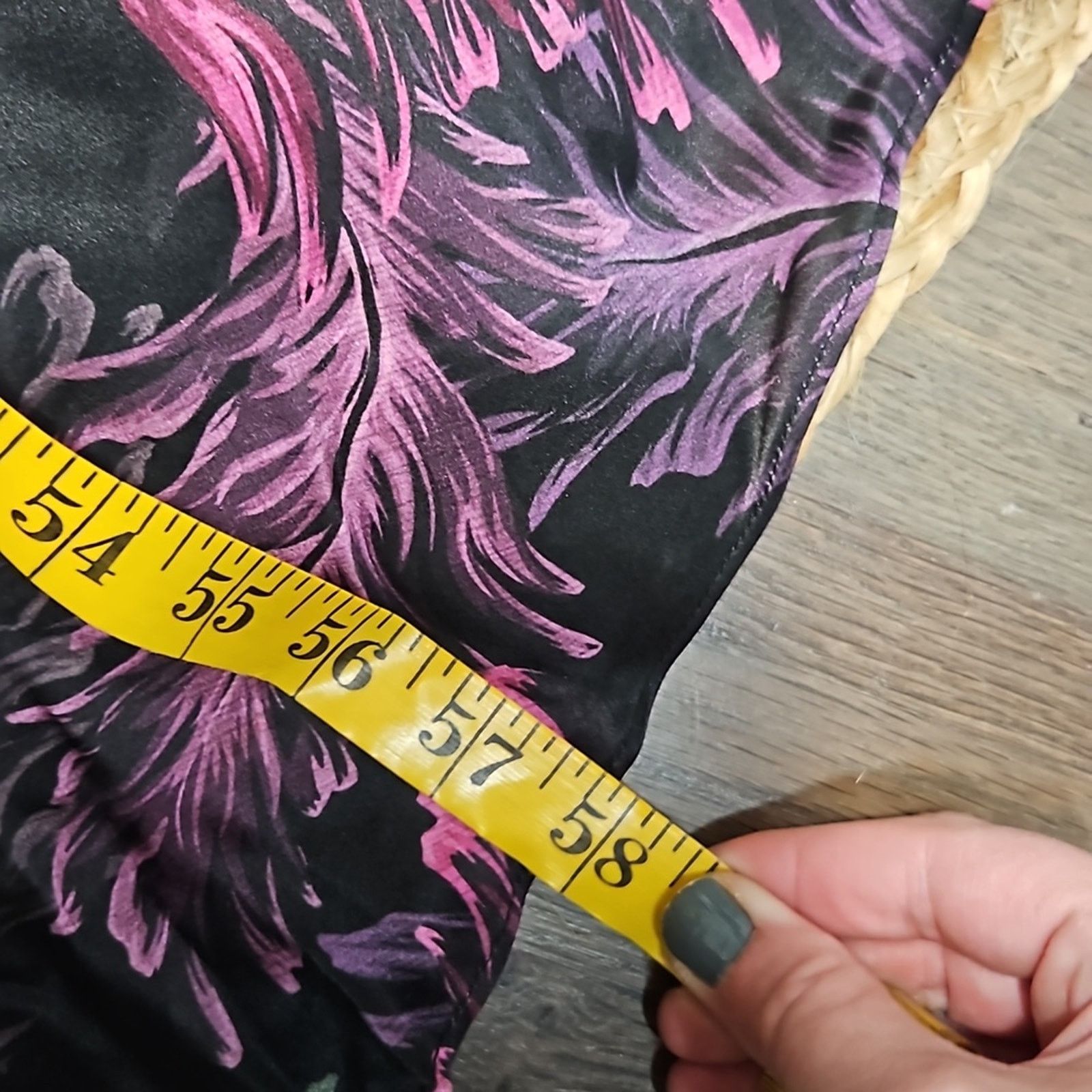 NICHOLAS NICHOLAS Melia floral-feather print silk halter-neck gown Size XS / US 0-2 / IT 36-38 - 12 Thumbnail
