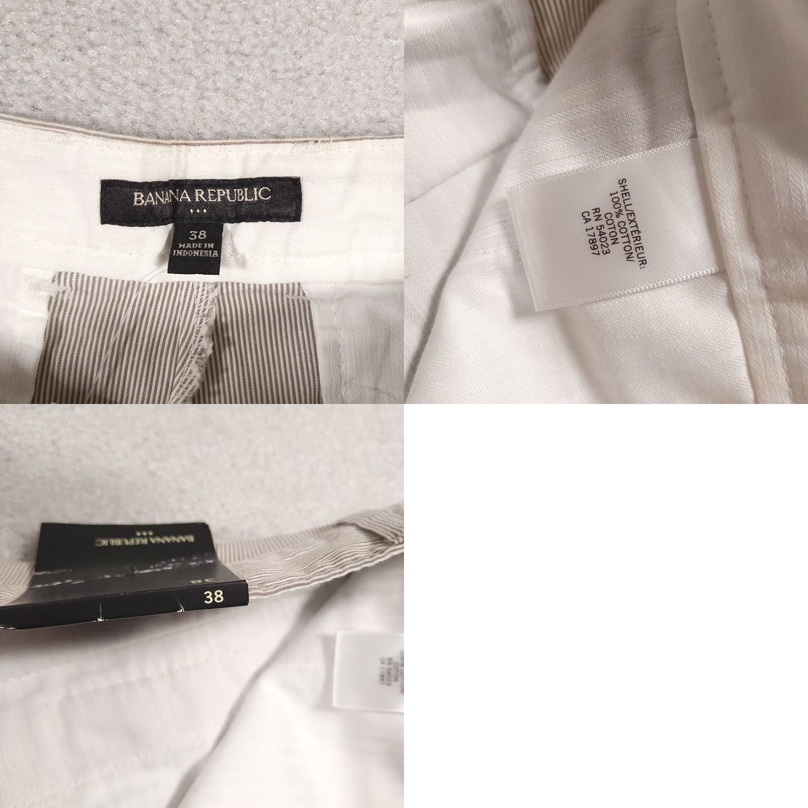 Banana Republic Banana Republic Chino Shorts Mens 38 Casual Flat Front Striped Size US 38 / EU 54 - 9 Thumbnail
