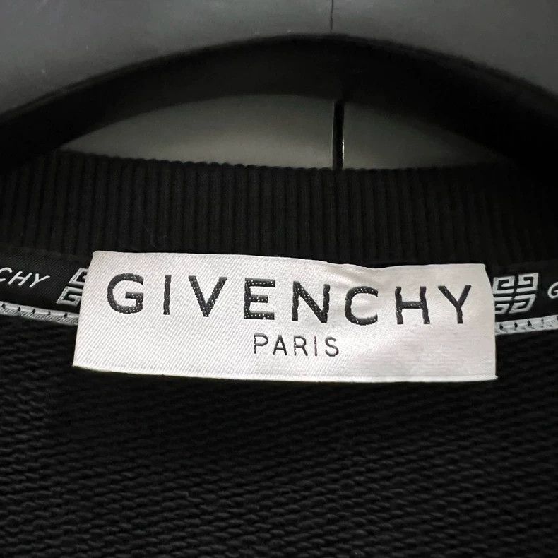 Givenchy Givenchy Black Print Logo Pullover Hoodie Size US M / EU 48-50 / 2 - 3 Thumbnail