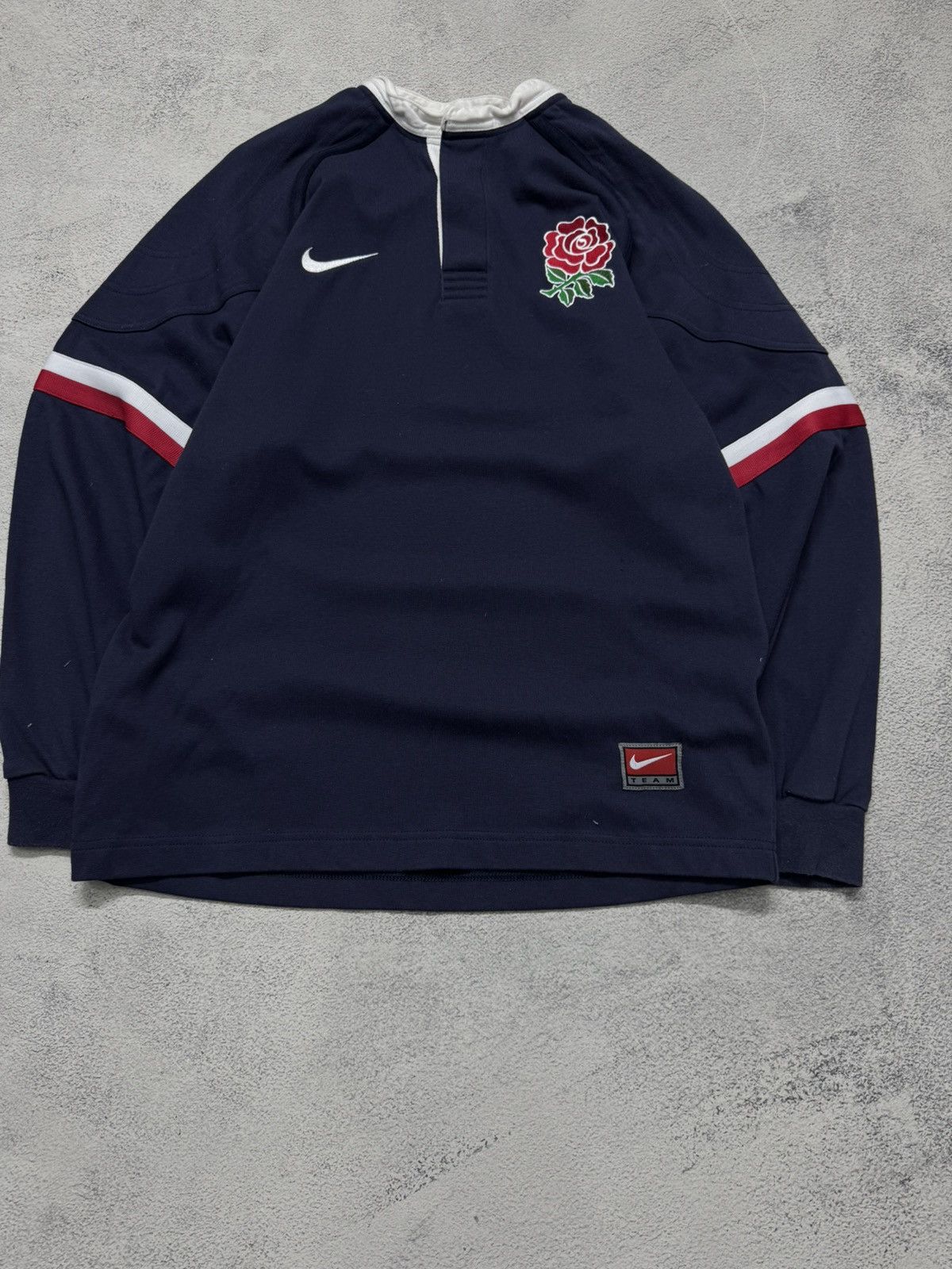 Nike Vintage Y2k Nike England O2 🏴󠁧󠁢󠁥󠁮󠁧󠁿 Union Shirt Jersey 00’s Size US S / EU 44-46 / 1 - 7 Thumbnail
