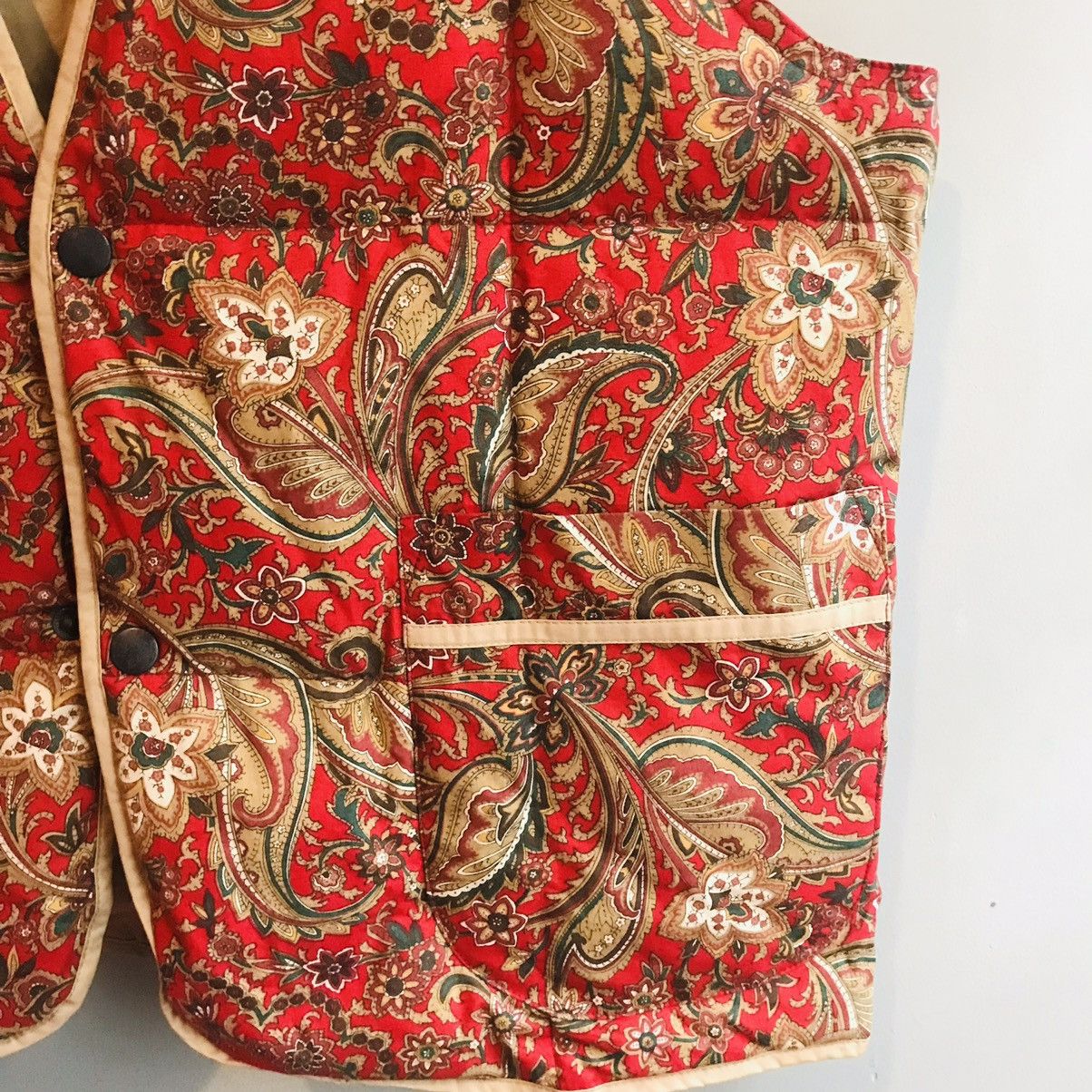 Seditionaries Paisley Puffer Vest From Japan Domestic Market Size US L / EU 52-54 / 3 - 2 Thumbnail