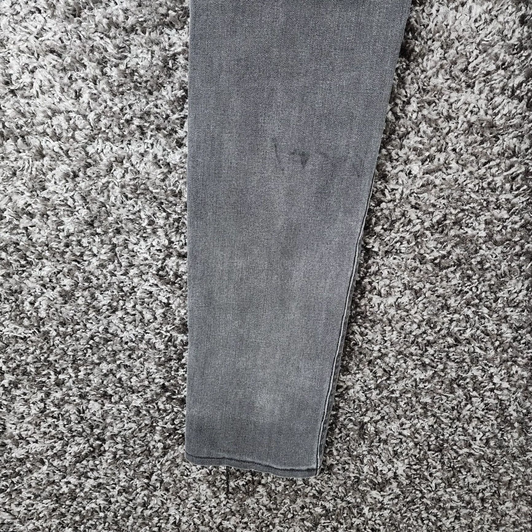 American Eagle Outfitters American Eagle Mens Distressed Skinny Gray Jeans 30x30 Extreme Flex Size US 30 / EU 46 - 8 Thumbnail