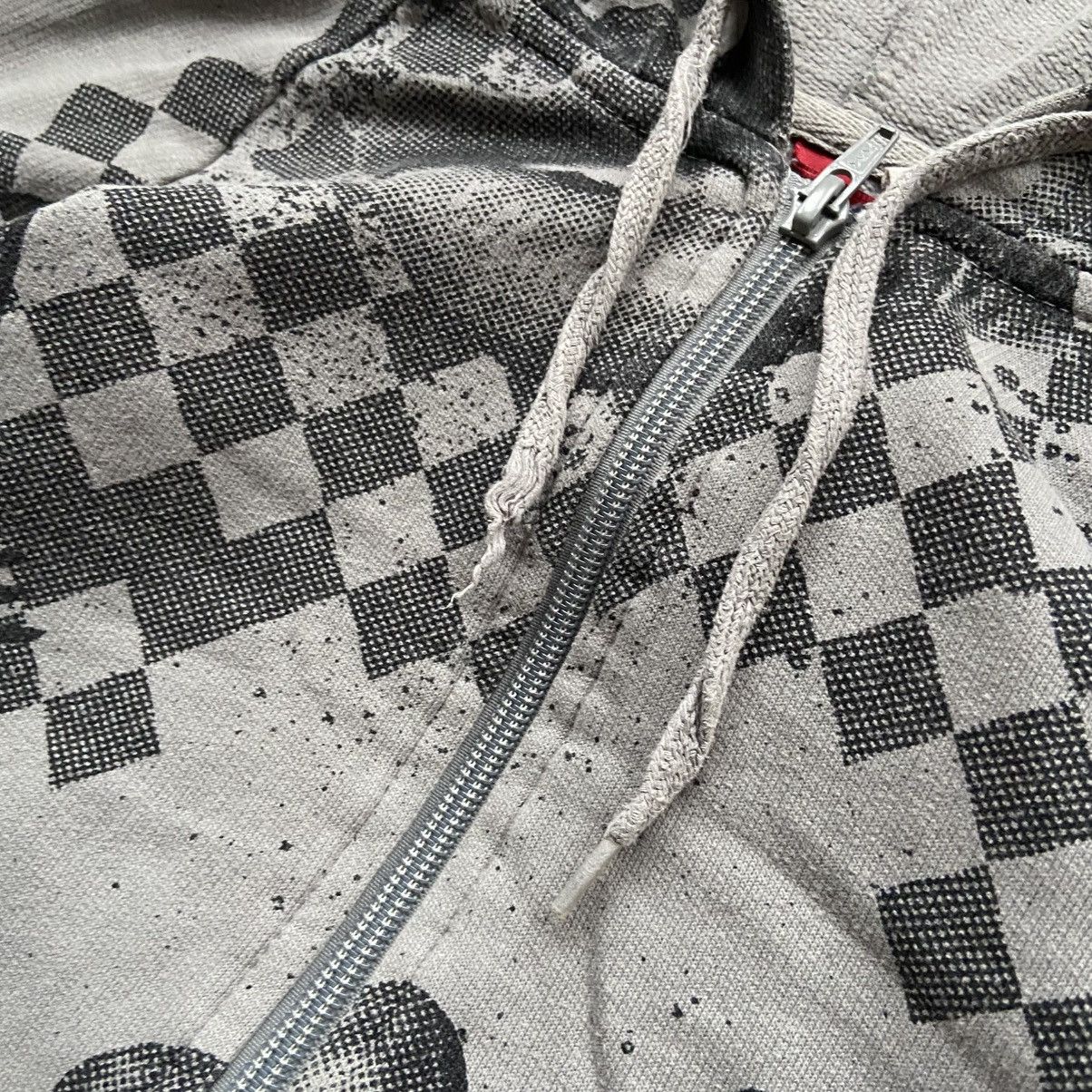 Hysteric Glamour 📌 Vintage H&M Divided Y2K Punk Full Print Zip Up Hoodie Size M / US 6-8 / IT 42-44 - 3 Thumbnail
