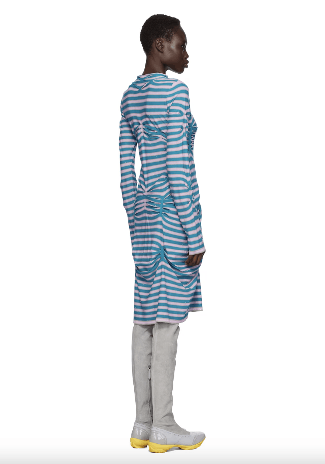 Kiko Kostadinov Kiko Kostadinov Zabriskie Knit Dress Size S / US 4 / IT 40 - 4 Thumbnail