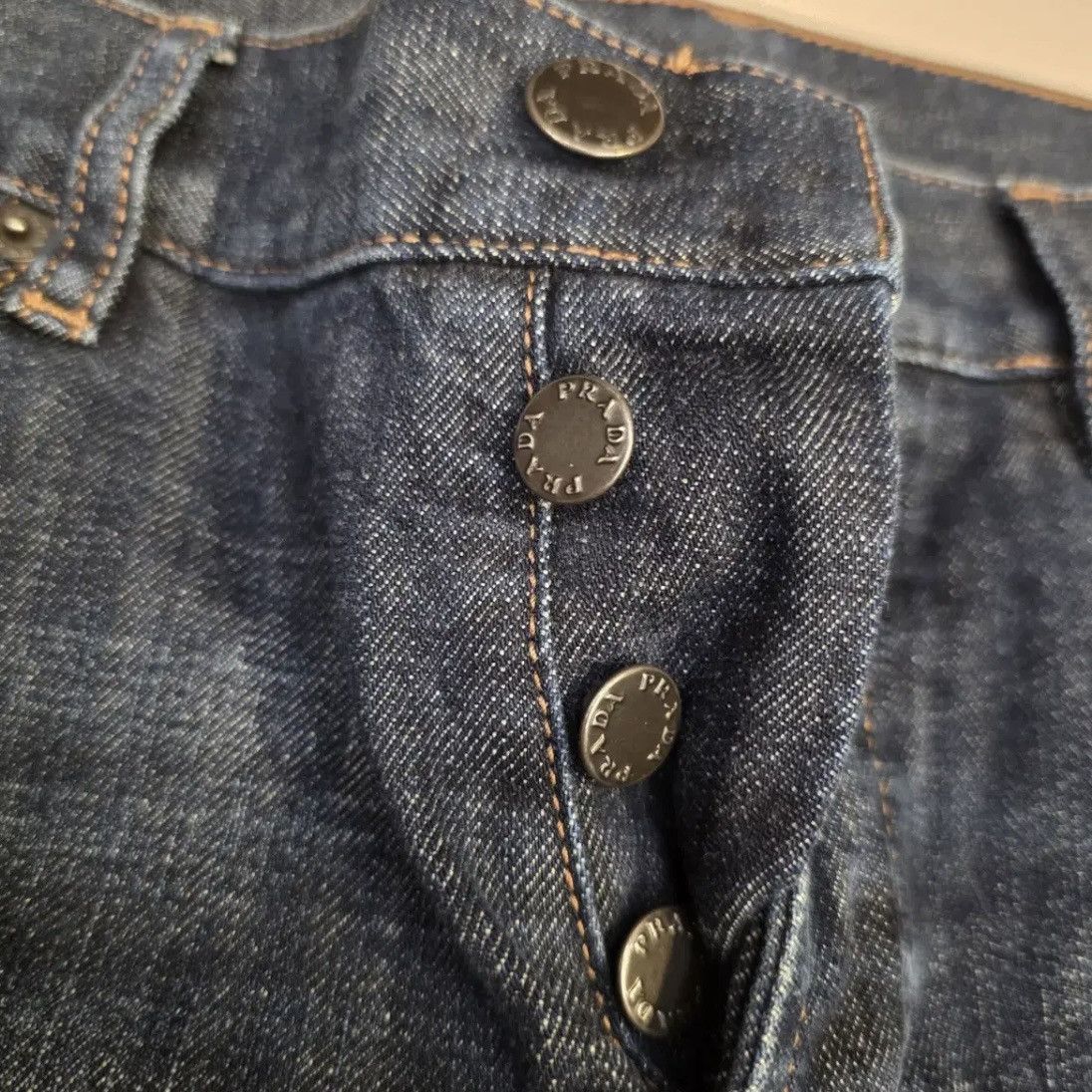 Prada Prada Raw Denim Pants Size US 30 / EU 46 - 4 Thumbnail