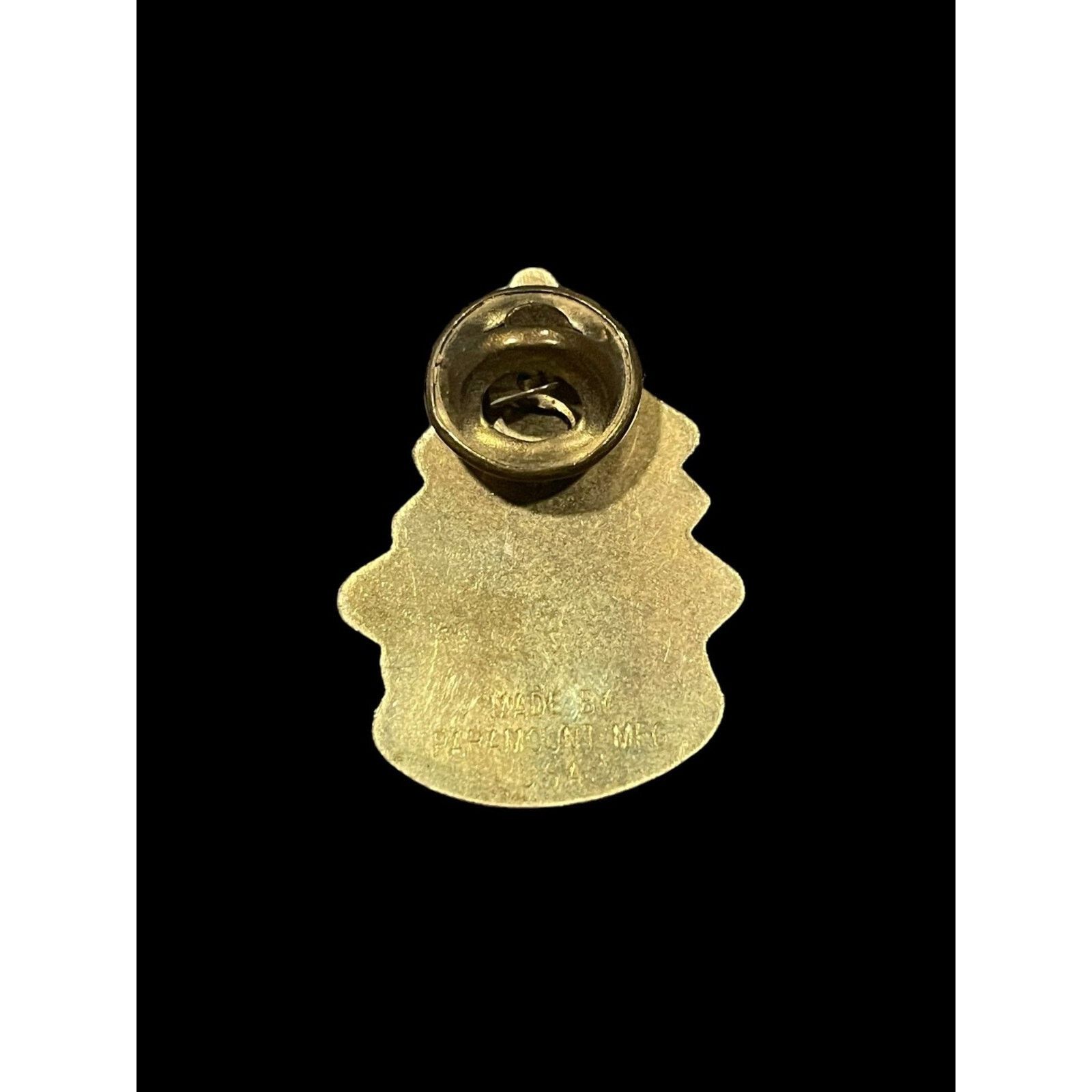 Other Vintage Christmas Spruce Tree Enamel Brooch Pin Size ONE SIZE - 3 Thumbnail