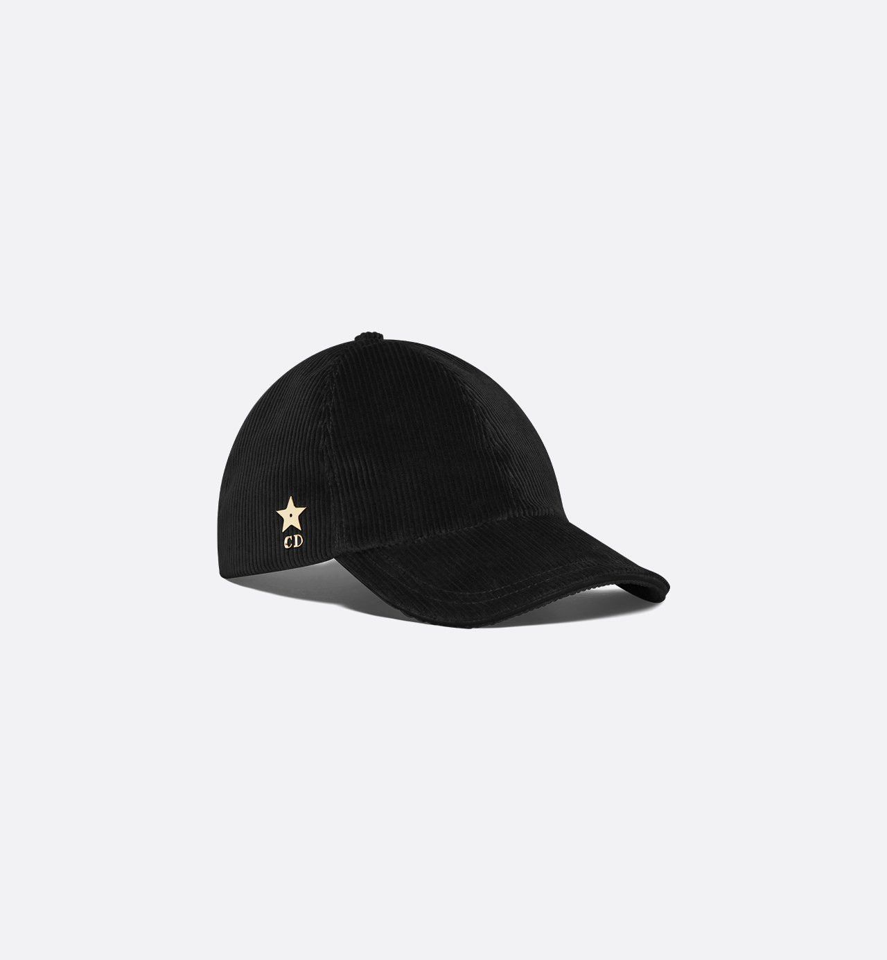 Dior Dior D-Player Cap Corduroy Black Size ONE SIZE - 1 Thumbnail