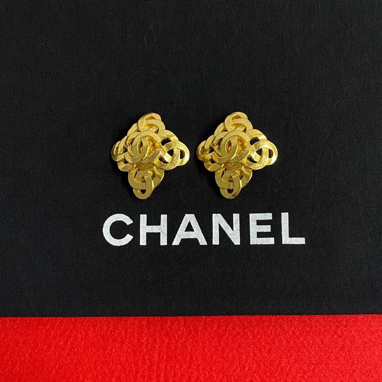 Chanel Chanel Earrings Gold Plated Size ONE SIZE - 1 Thumbnail