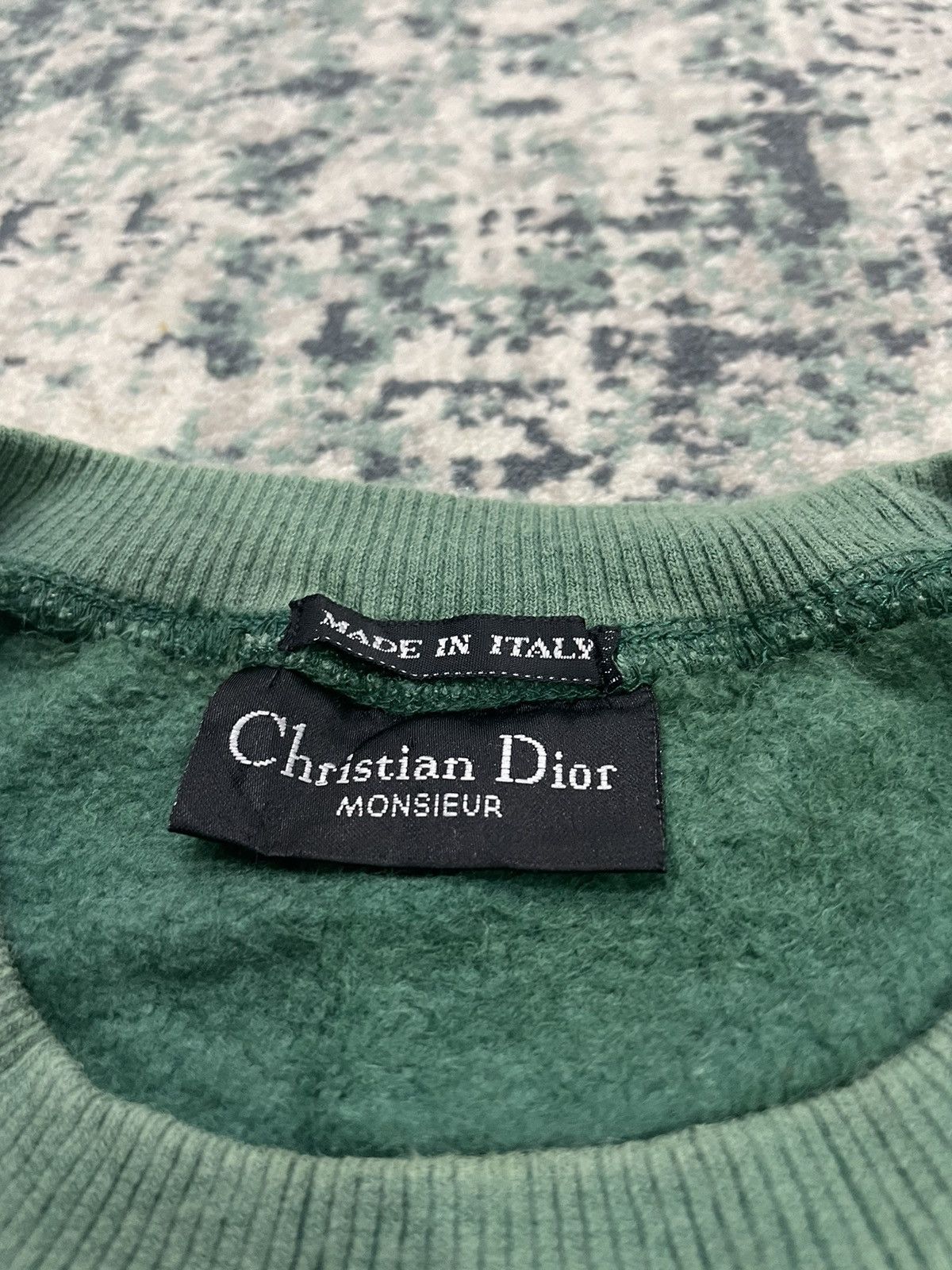 Christian Dior Monsieur × Vintage Vintage Christian Dior CD Spellout Sweatshirt Size US L / EU 52-54 / 3 - 5 Thumbnail