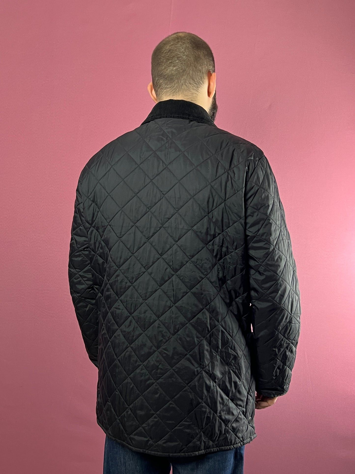 Barbour Barbour Vintage Men's Quilted Light Jacket - L Size US L / EU 52-54 / 3 - 3 Thumbnail
