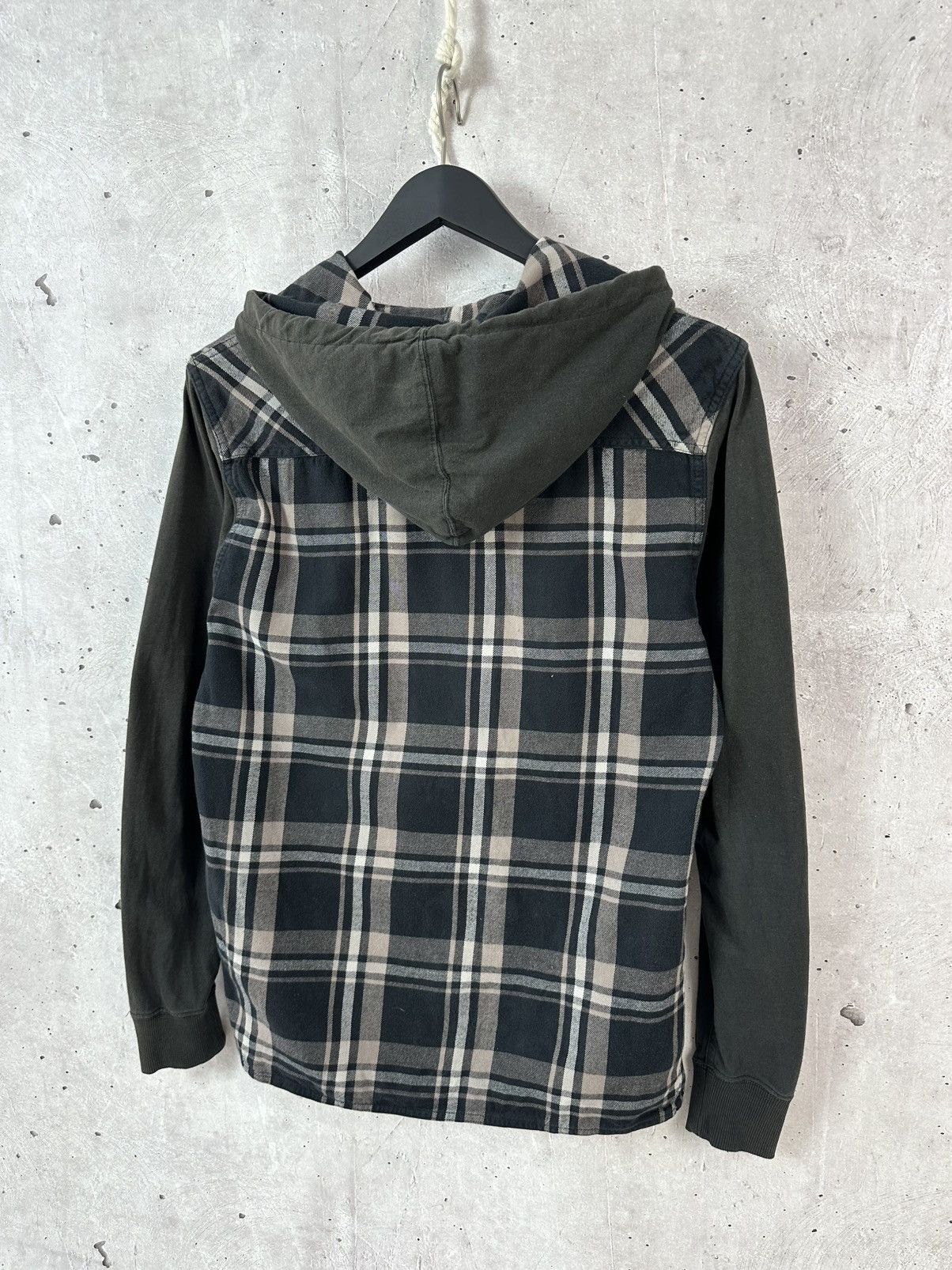 Oakley Vintage Oakley Check Long Sleeve Hooded Flannel Shirt Size US M / EU 48-50 / 2 - 6 Thumbnail