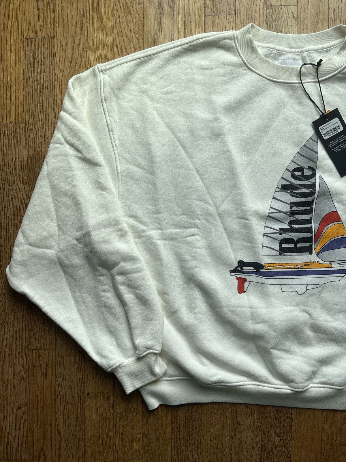 Rhude Rhude Catamaran Champion Sweatshirt Sz XL Size US XL / EU 56 / 4 - 3 Thumbnail