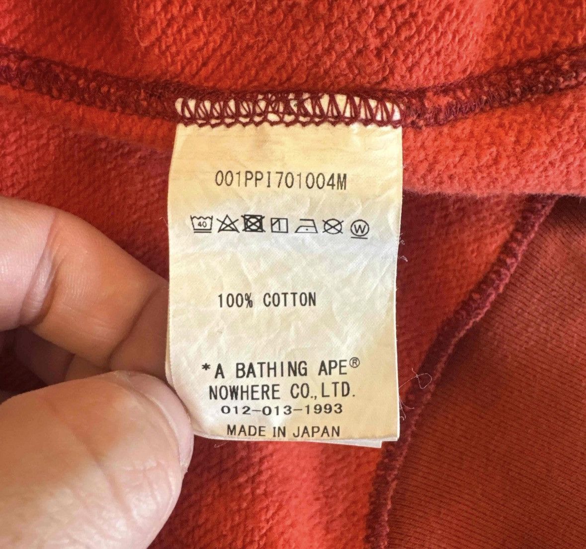 Bape Bape Red Camo Pullover Size US XL / EU 56 / 4 - 4 Thumbnail