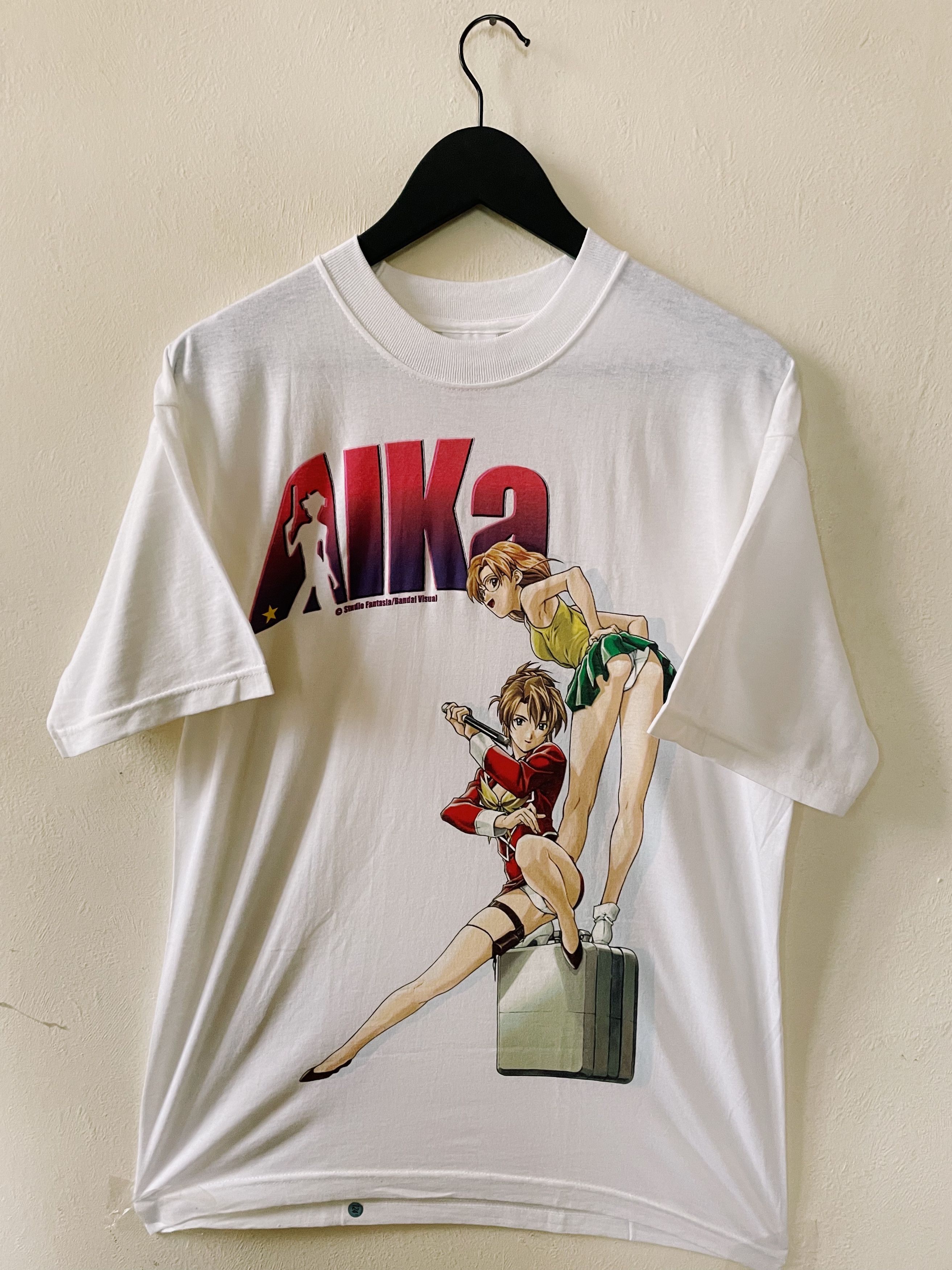 Japanese Brand × Screen Stars × Vintage Vintage 1997 Agent Aika Screen  Stars Promo T-shirt White | Grailed