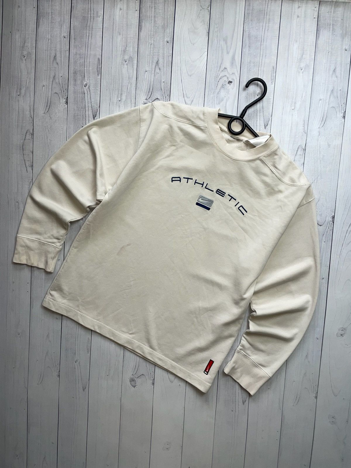 Vintage Vintage Nike Athletic sweatshirt distressed size Xs logo Size US XS / EU 42 / 0 - 1 Thumbnail