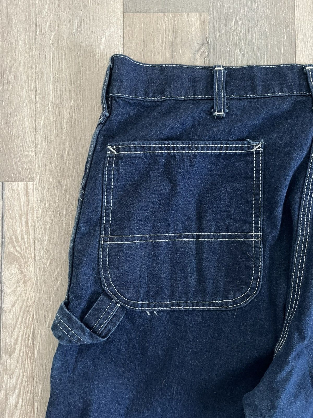 Carhartt Vintage 80s Carhartt Contrast Stitch Carpenter Pants Size US 38 / EU 54 - 6 Thumbnail