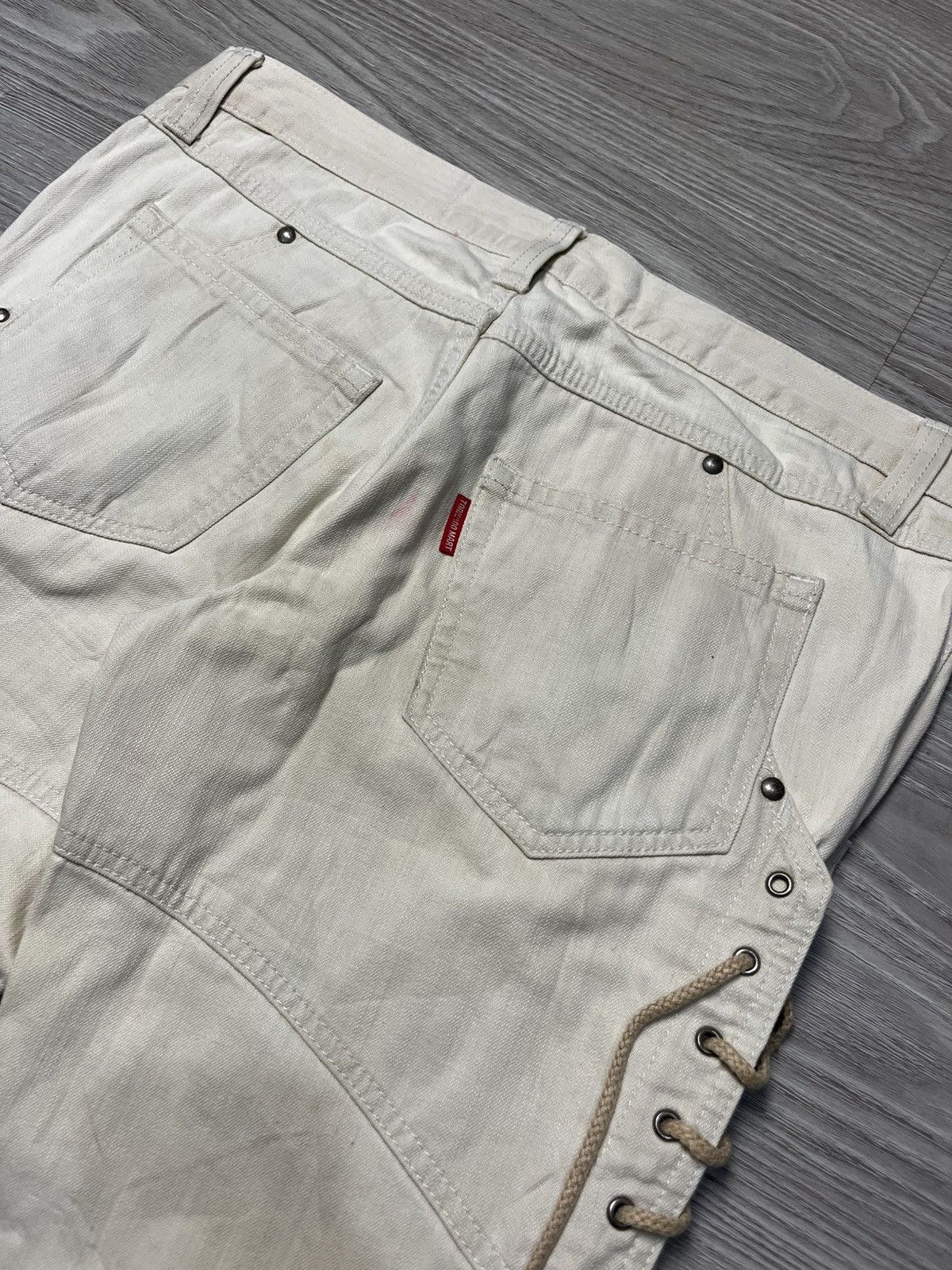 Tornado Mart 2000’s Tornado Mart Flared Lace Pants Size US 32 / EU 48 - 9 Thumbnail