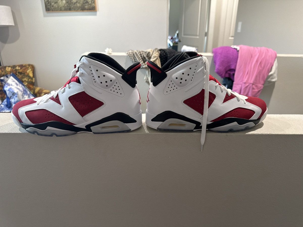 Jordan Brand Nike Air Jordan 6 Carmine size 10 Size US 10 / EU 43 - 7 Thumbnail