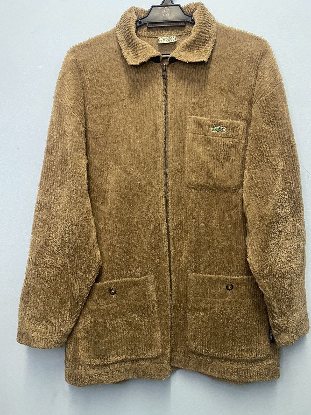 Lacoste Lacoste Men's Alligator Logo Corduroy Smoking Blazer/Jacket Size US L / EU 52-54 / 3 - 2 Thumbnail
