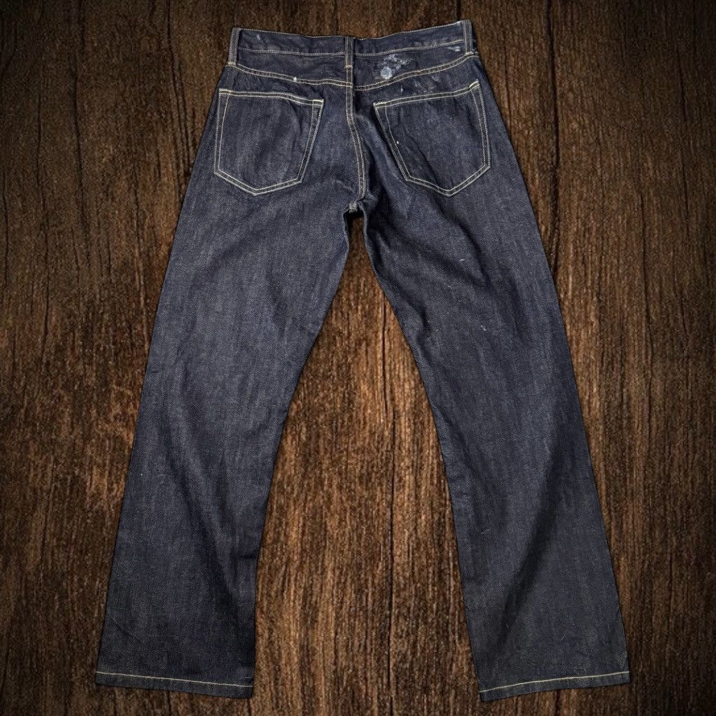 Undercover × Uniqlo 🔥🇯🇵 Japanese Kaihara Denim Uniqlo UJ Distressed Size US 32 / EU 48 - 2 Thumbnail