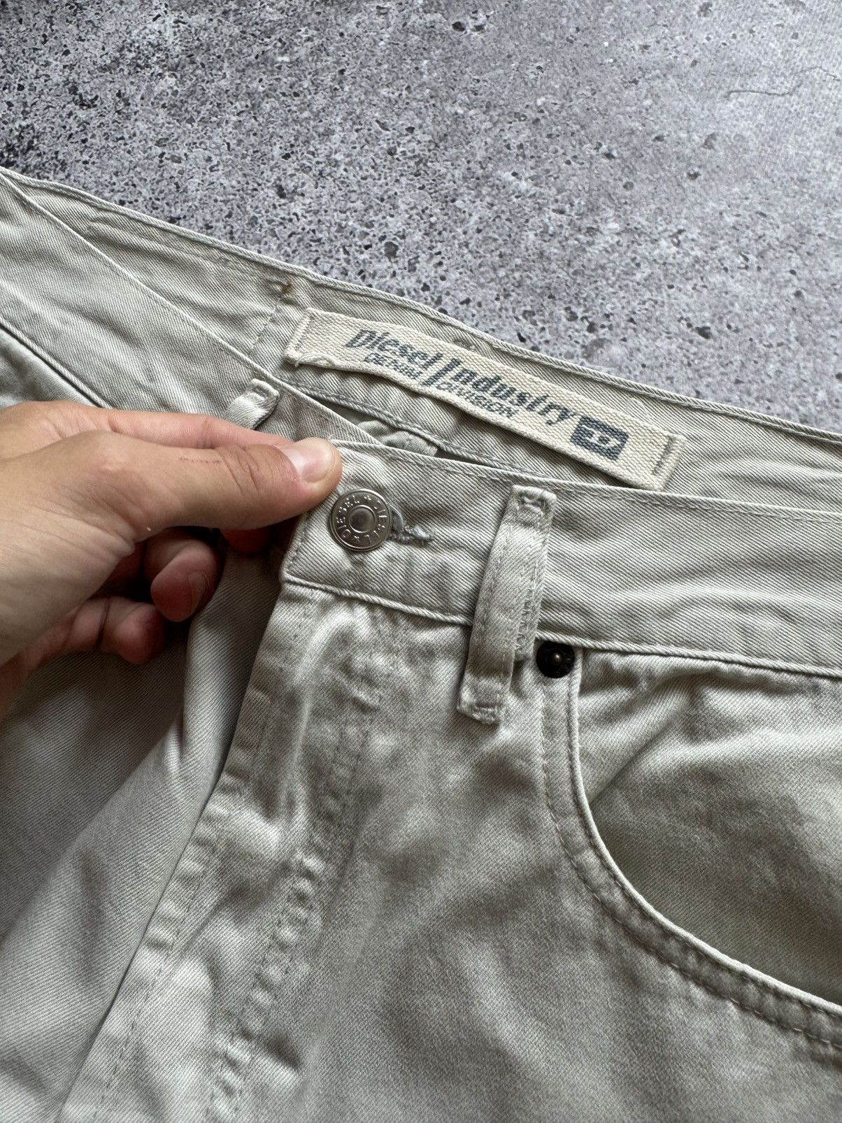 Diesel 🔥VINTAGE DIESEL INDUSTRIES REGULAR FIT CASUAL PANTS Size US 33 - 13 Thumbnail