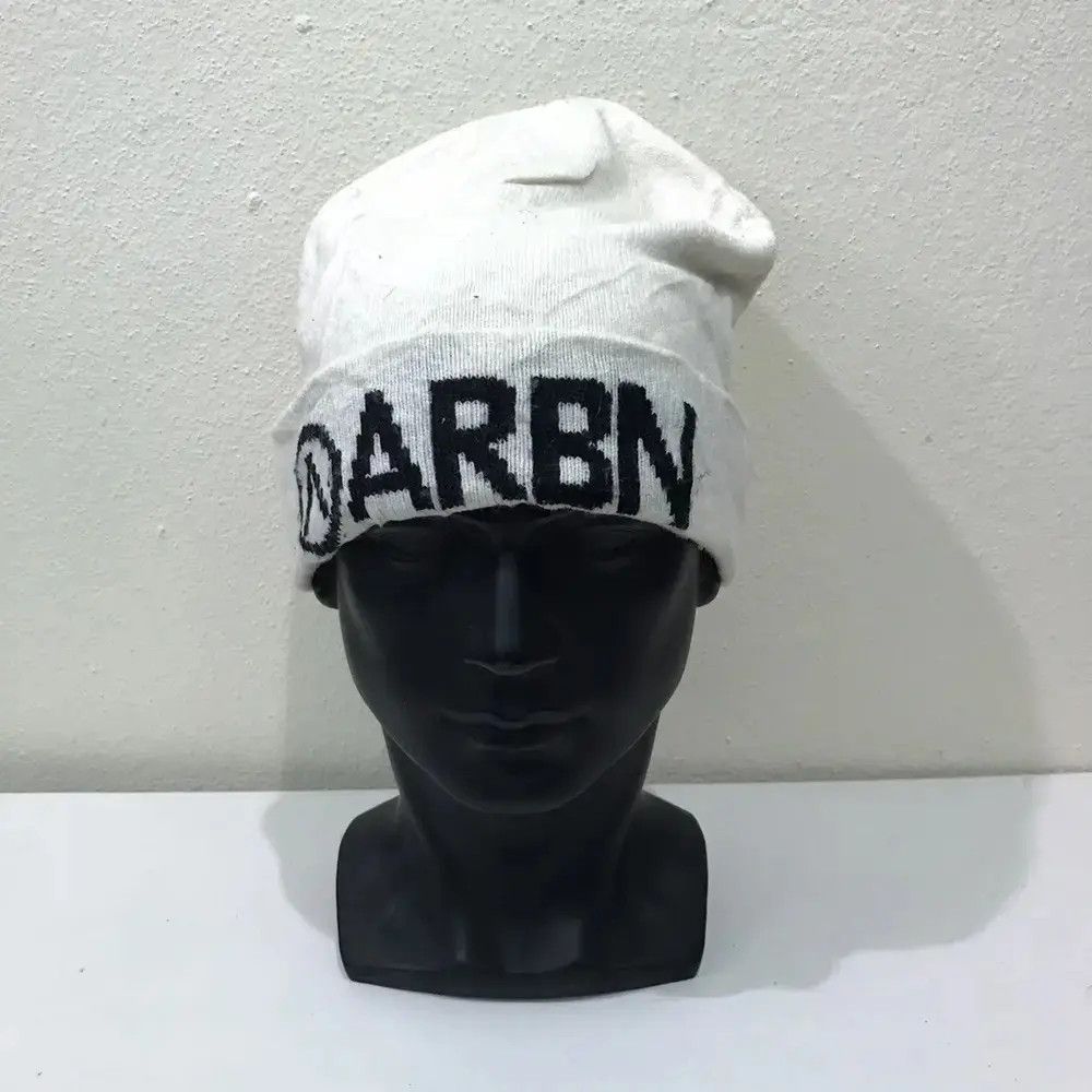 Vintage Vintage ARBN Spellout Beanie Hat Size ONE SIZE - 2 Thumbnail